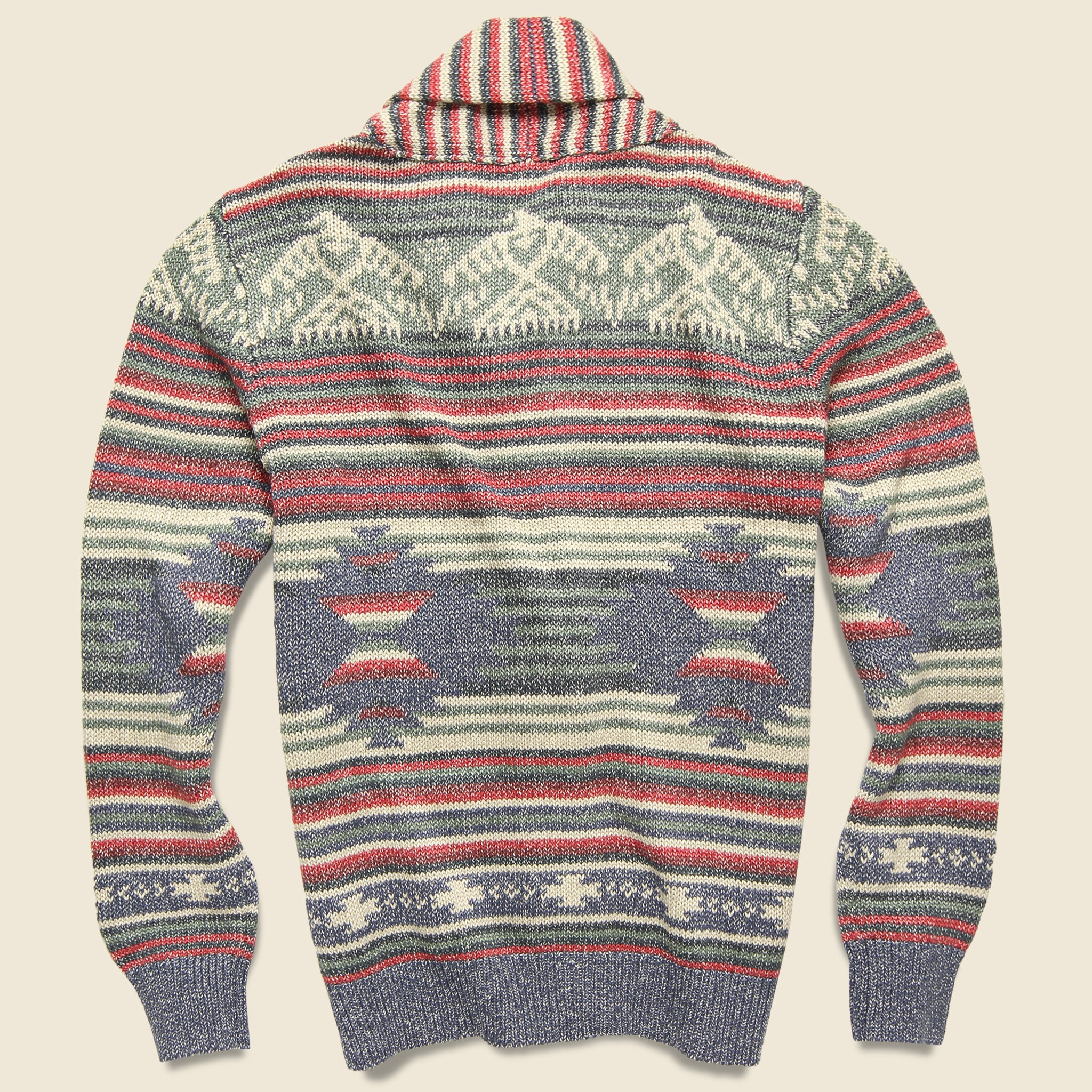 Jacquard Cardigan - Moab Serape - Image 2