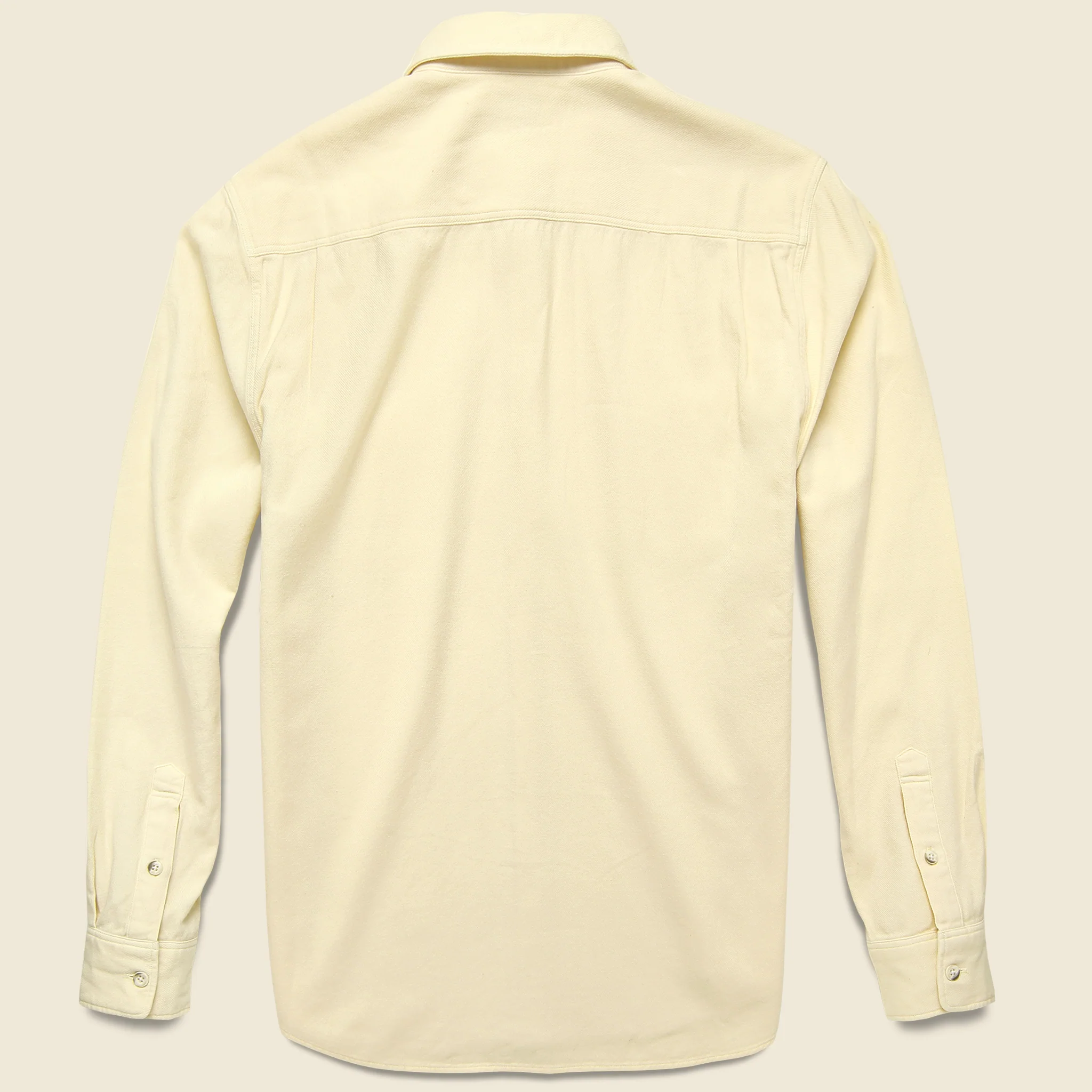 Brushed Alpine Flannel - Cream - Image 2