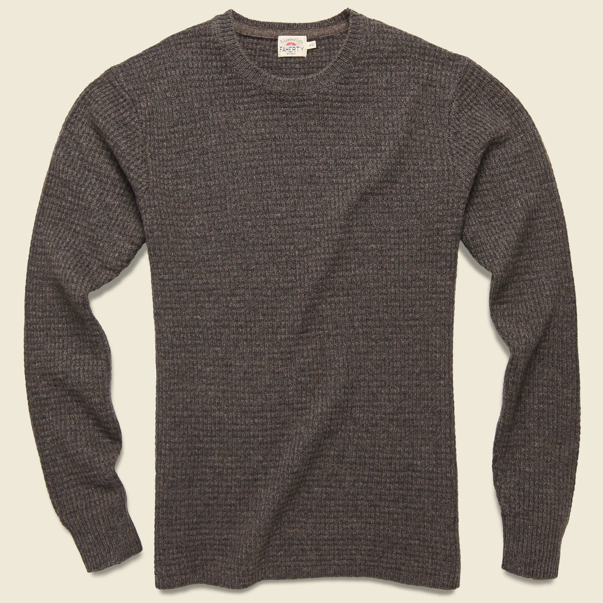 Cashmere Crewneck - Walnut