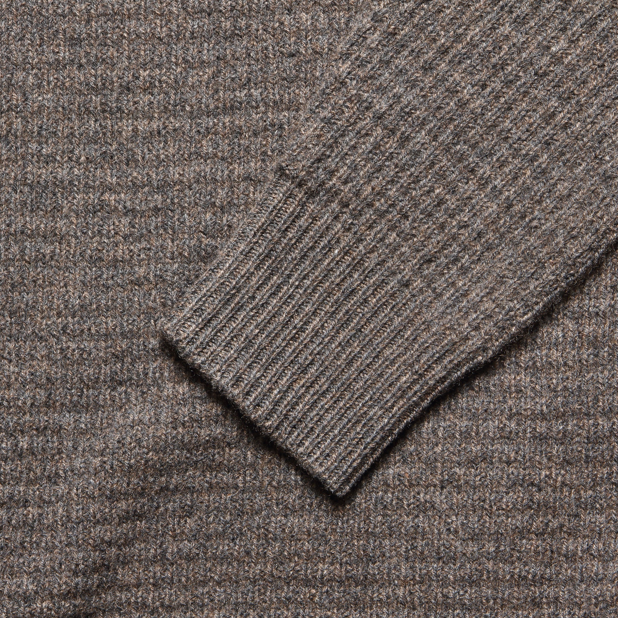 Cashmere Crewneck - Walnut - Image 2
