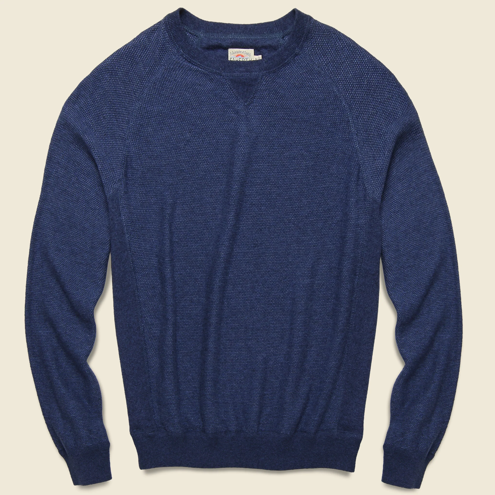 Coastline Crewneck - Iris Blue