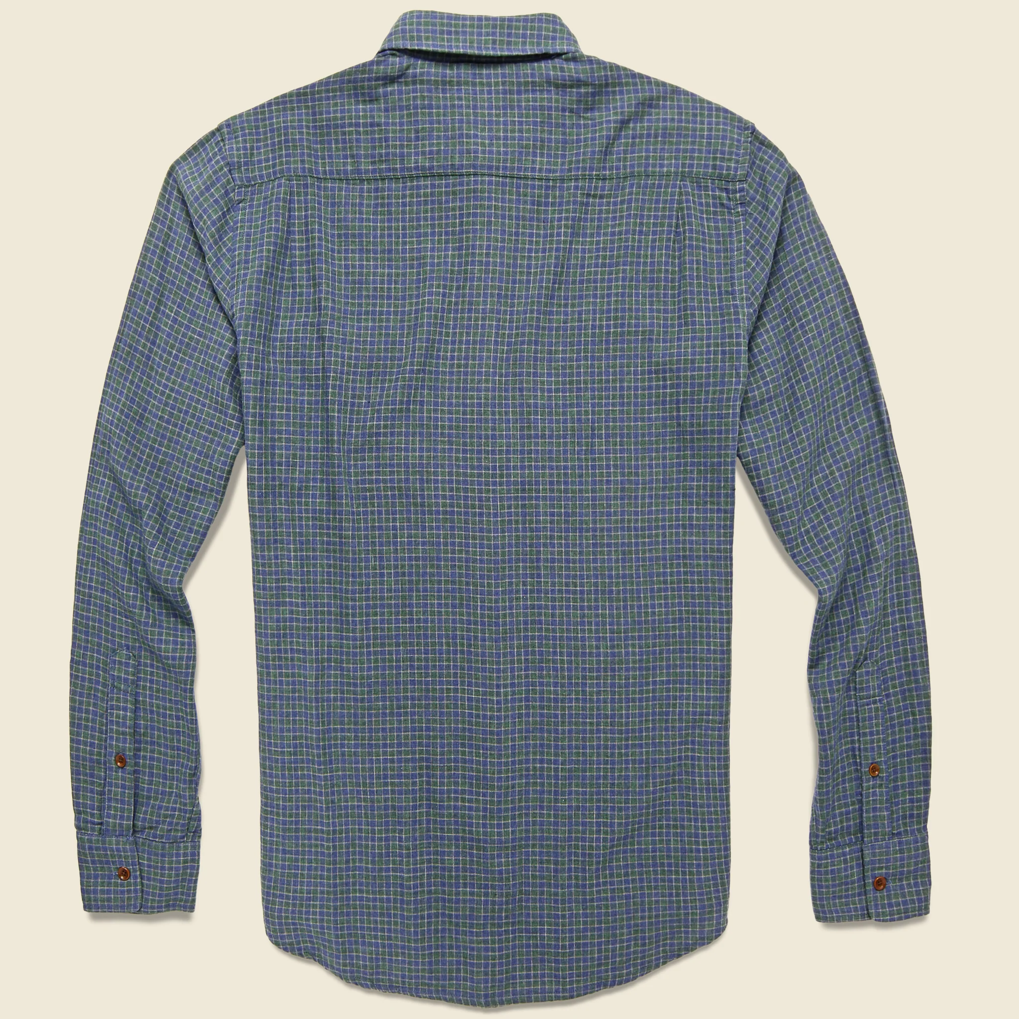 Doublecloth Pacific Shirt - Hunter Shadow Check - Image 2