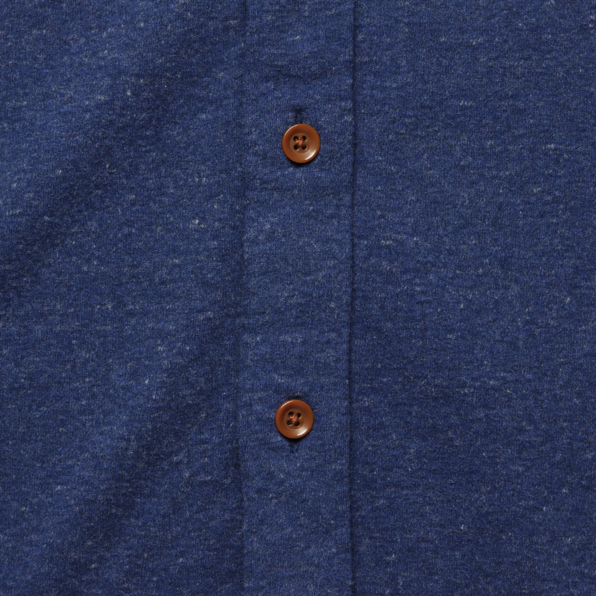 Knit Alpine Shirt- Navy Heather - Image 3