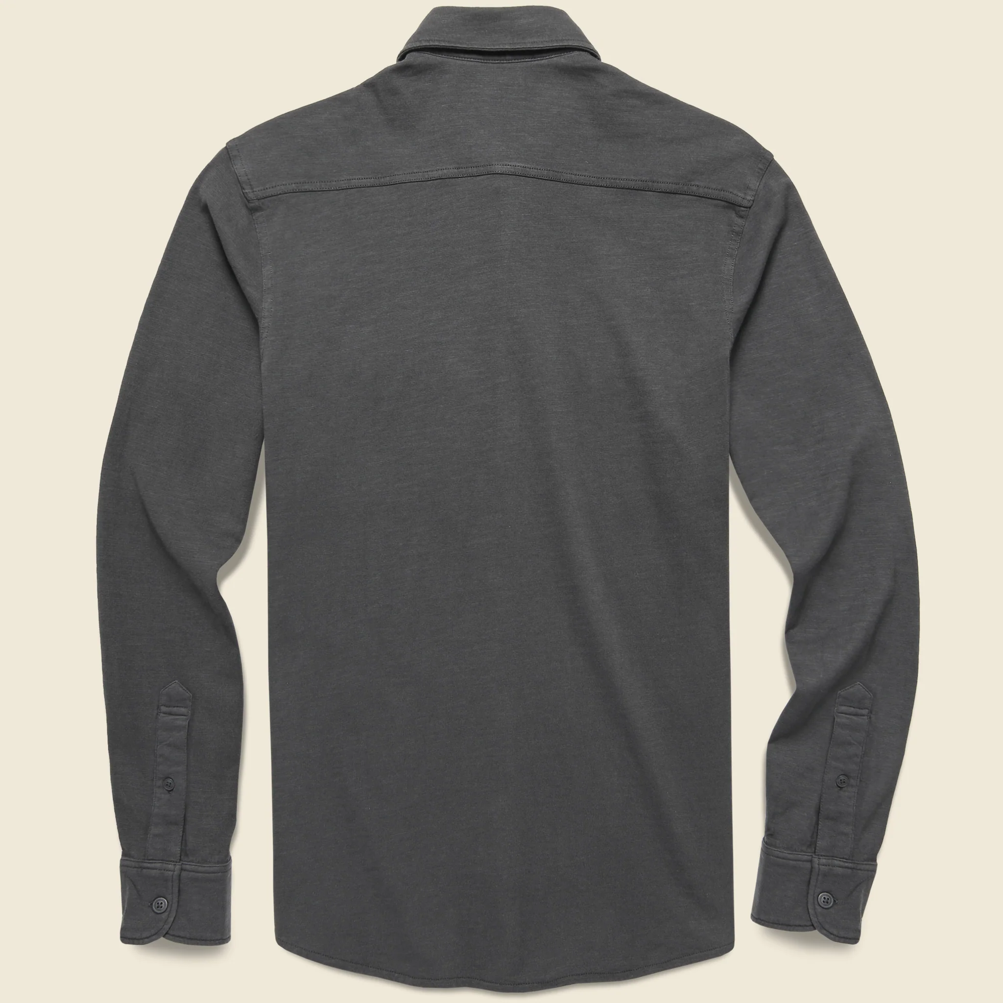 Knit Seasons Shirt - Washed Black - Image 2