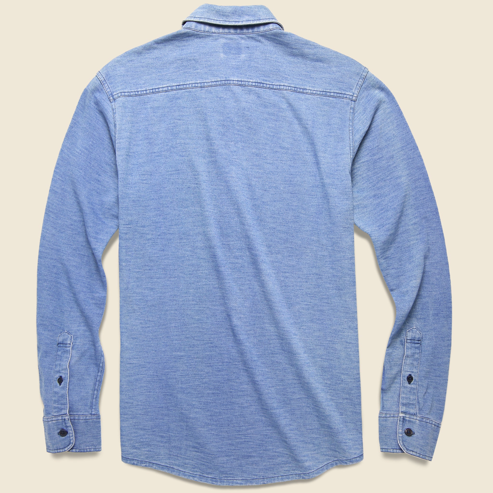 Knit Seasons Shirt - Indigo - Image 2