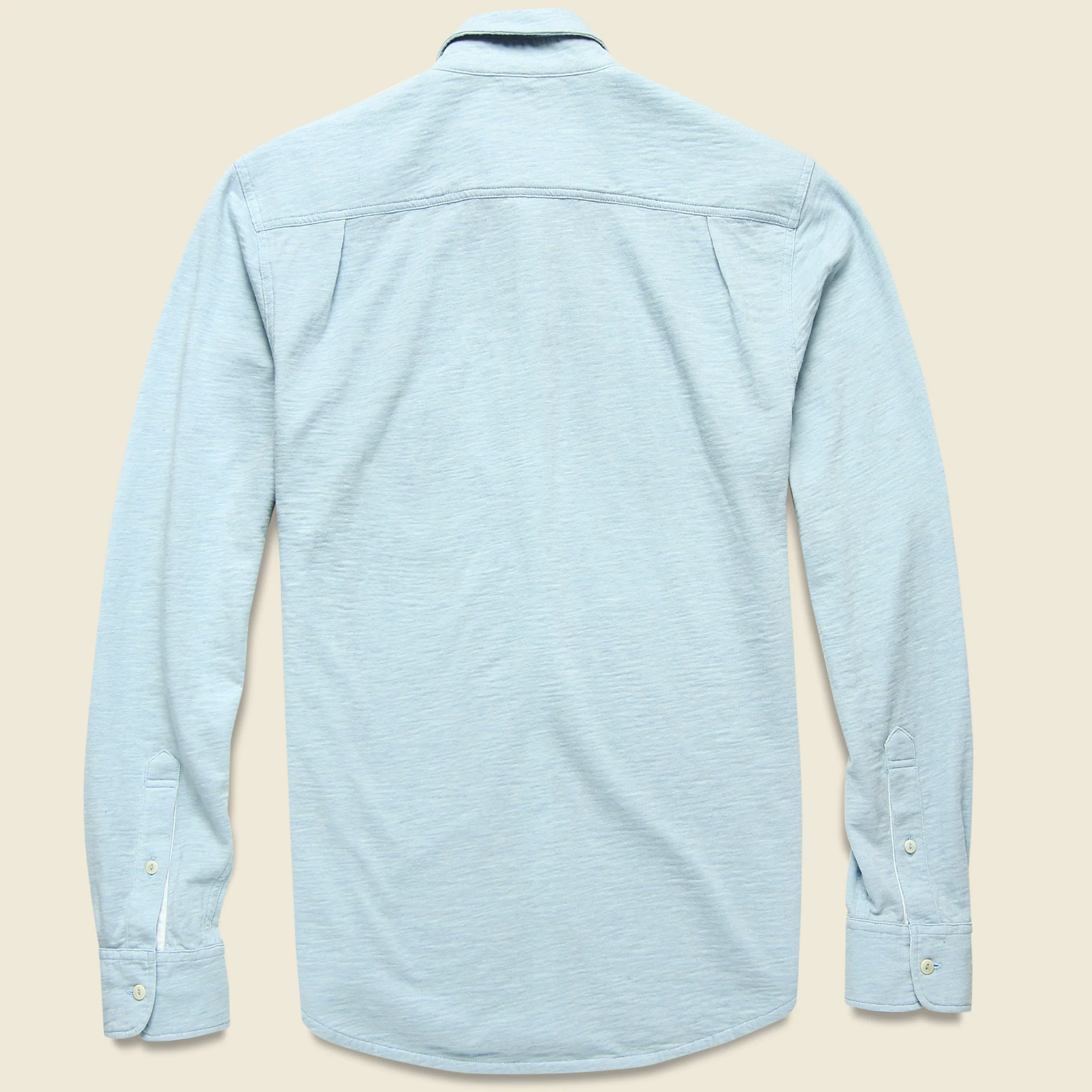 Knit Ventura Shirt - Blue - Image 2