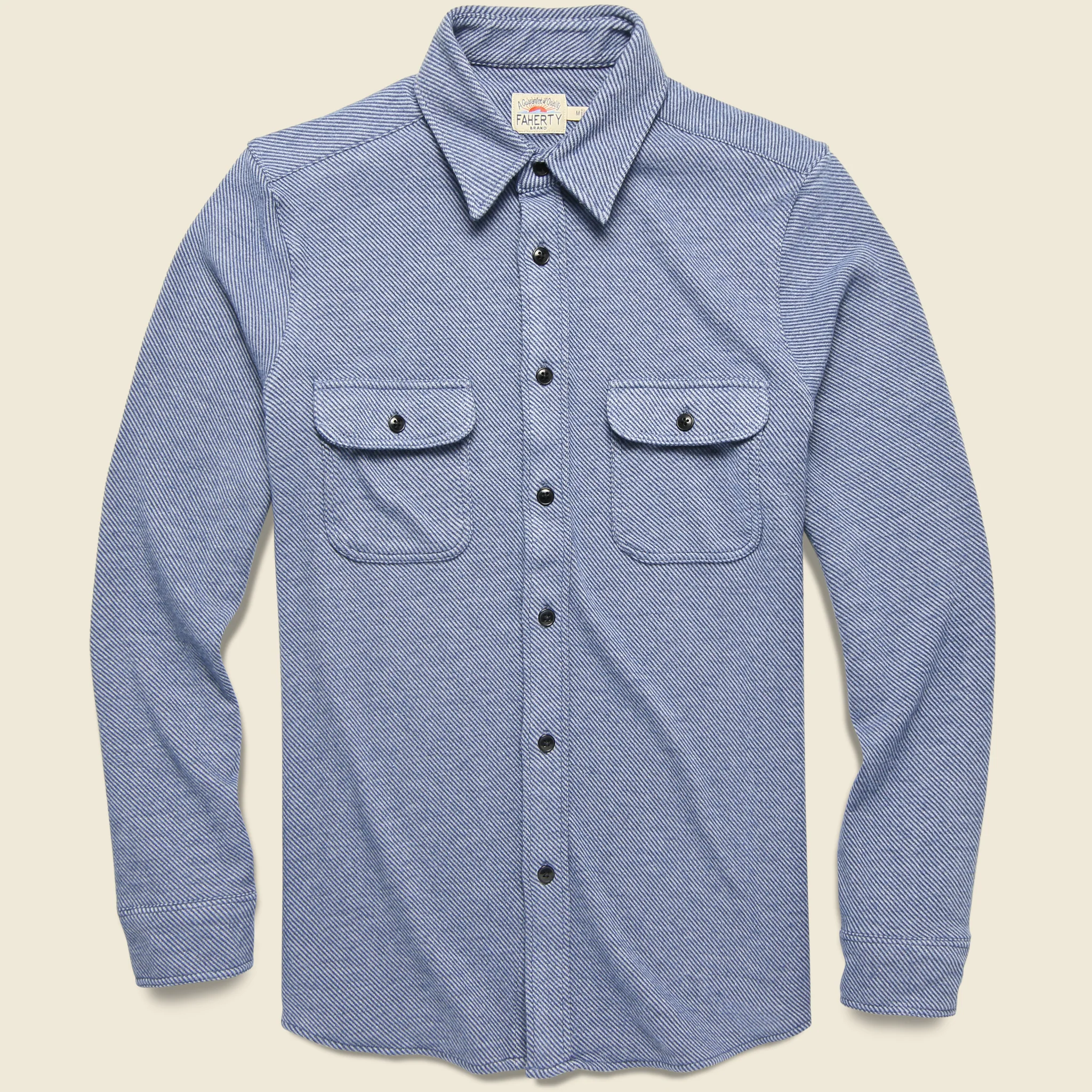 Legend Sweater Shirt - Washed Blue