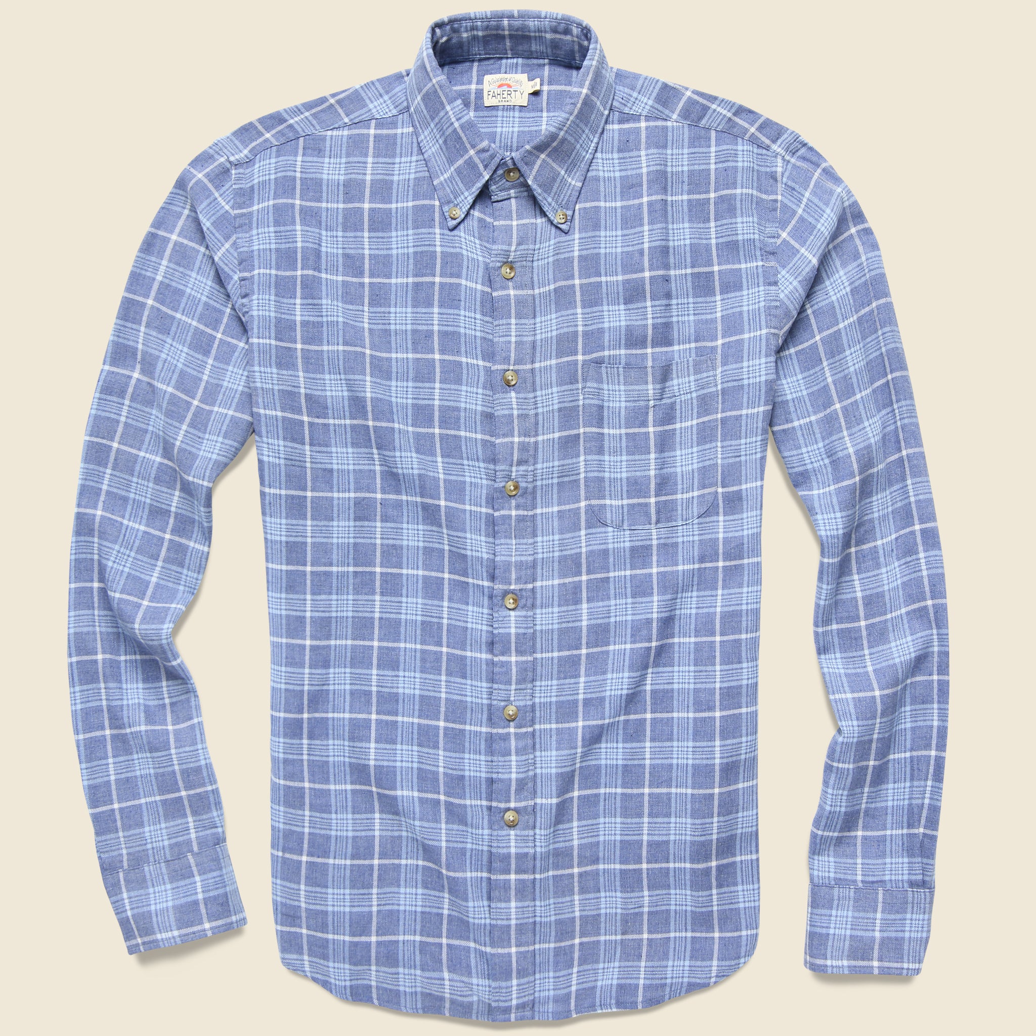 Pacific Shirt - Light Blue Melange