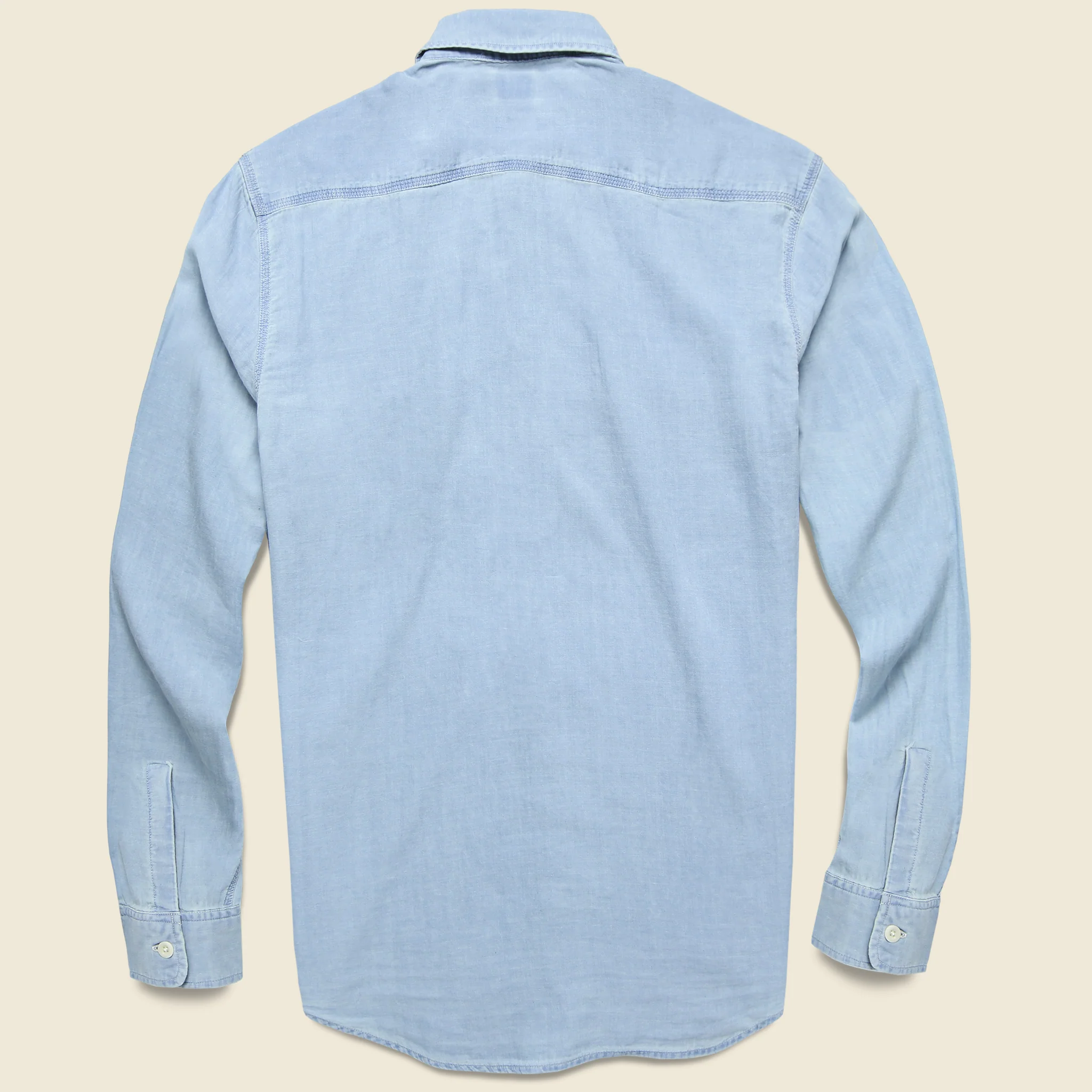 Penny Workshirt - Indigo Chambray - Image 2