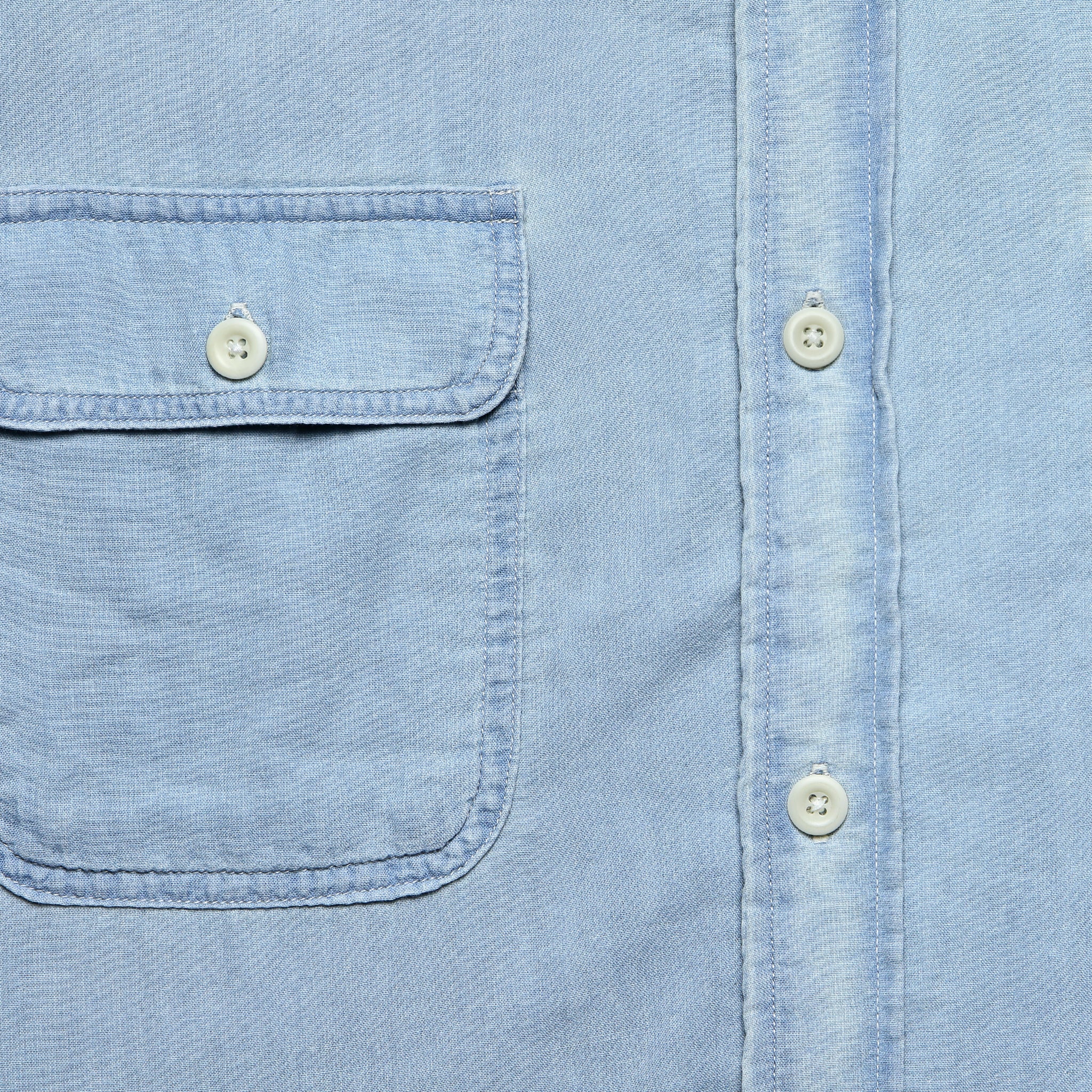 Penny Workshirt - Indigo Chambray - Image 3