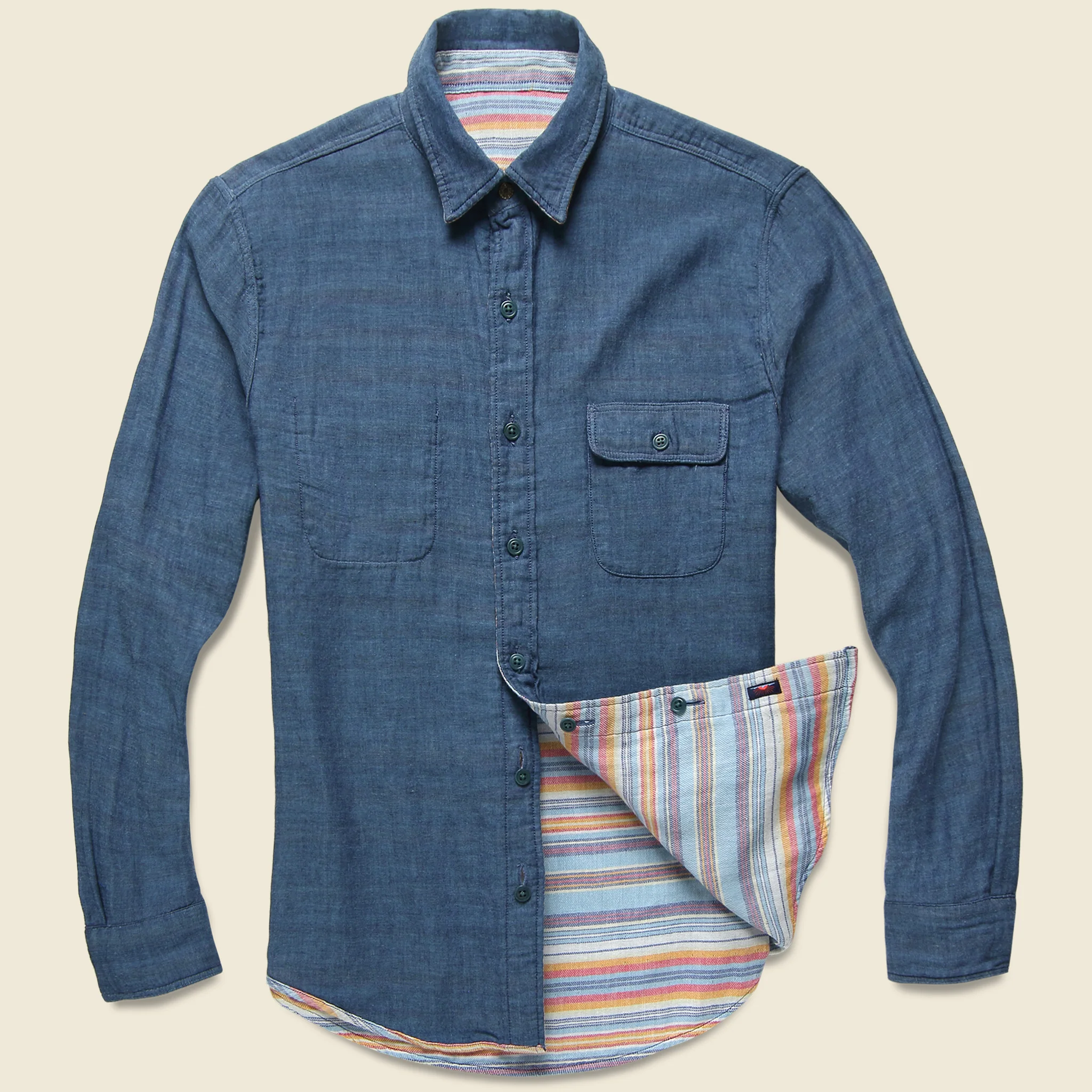 Reversible Belmar Shirt - Morning Light Serape