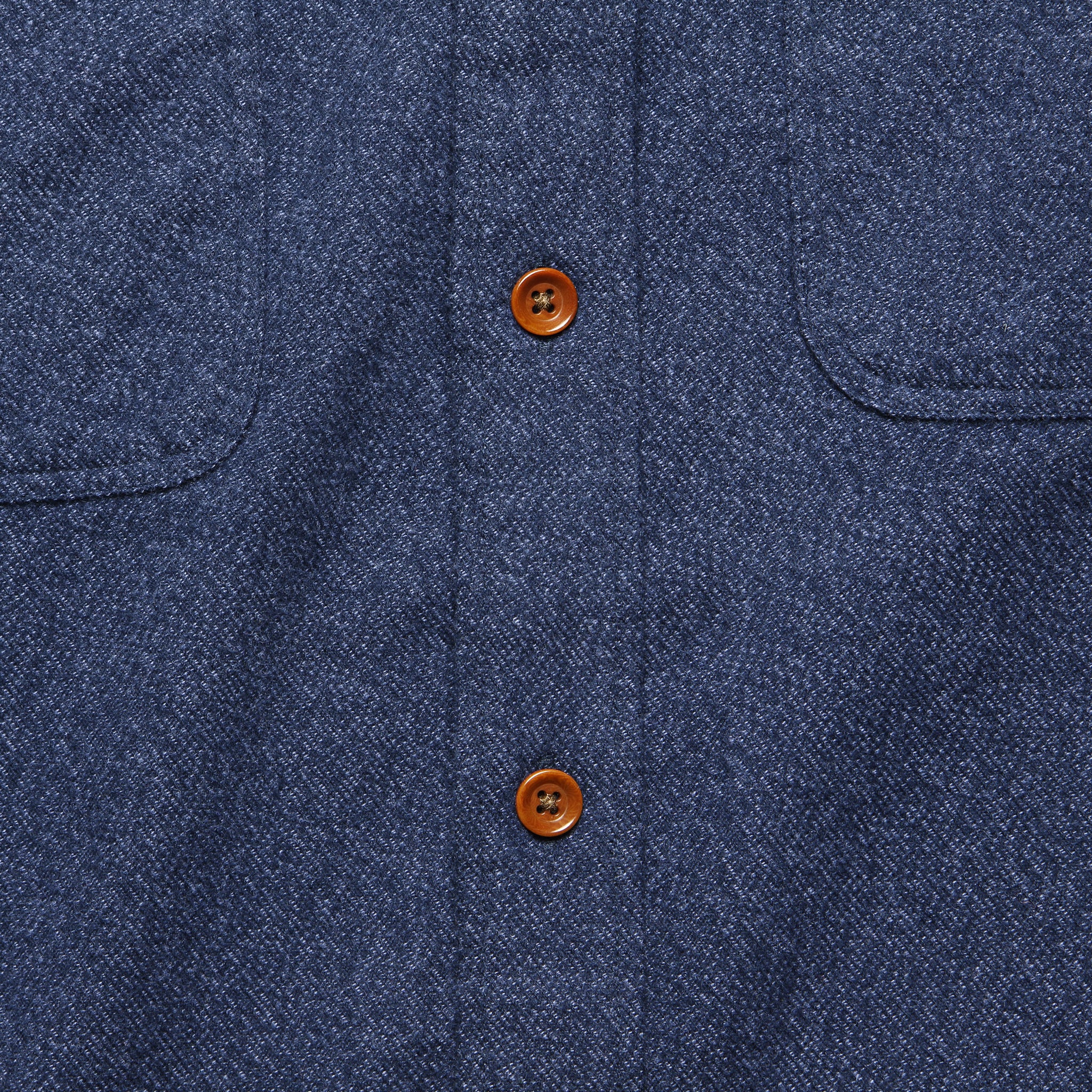 Brushed Alpine Flannel - Navy - Image 3