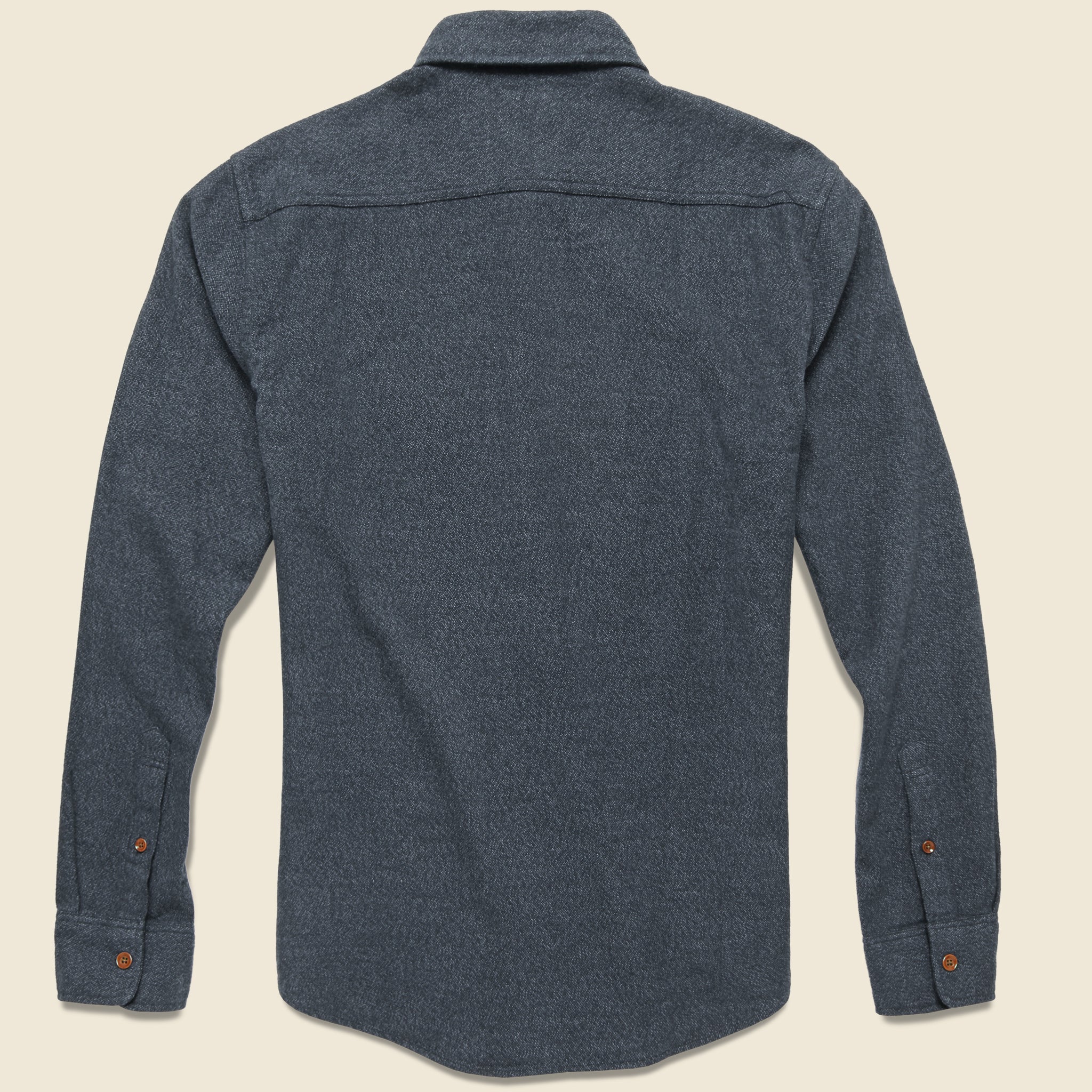 Brushed Alpine Flannel - Washed Black - Image 2