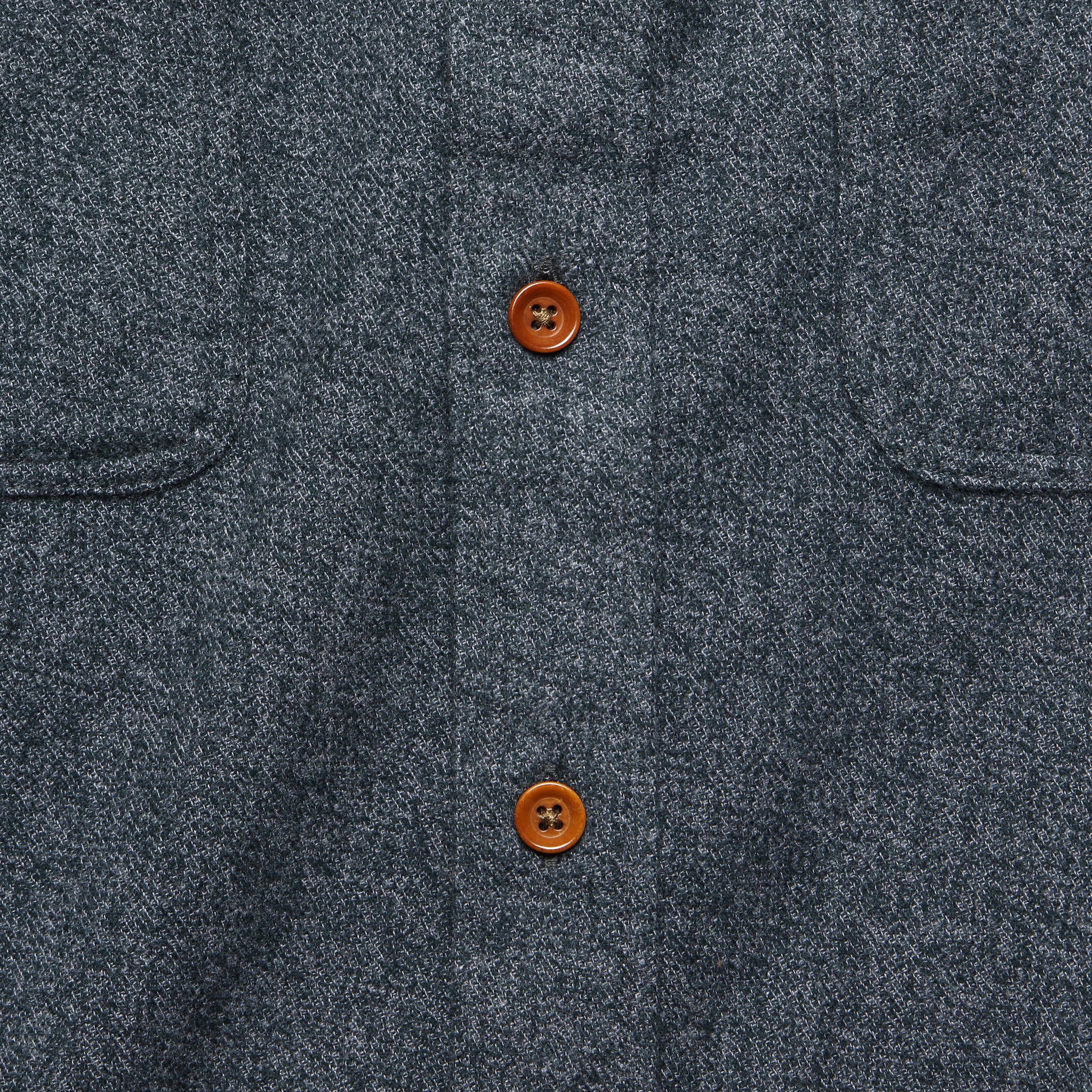 Brushed Alpine Flannel - Washed Black - Image 3