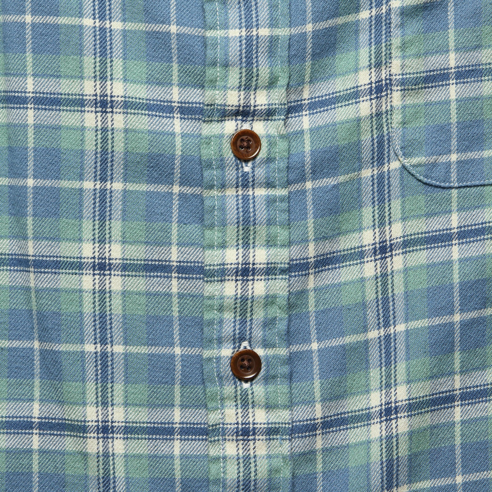 Stretch Seaview Shirt - Dusty Ocean Plaid - Image 3
