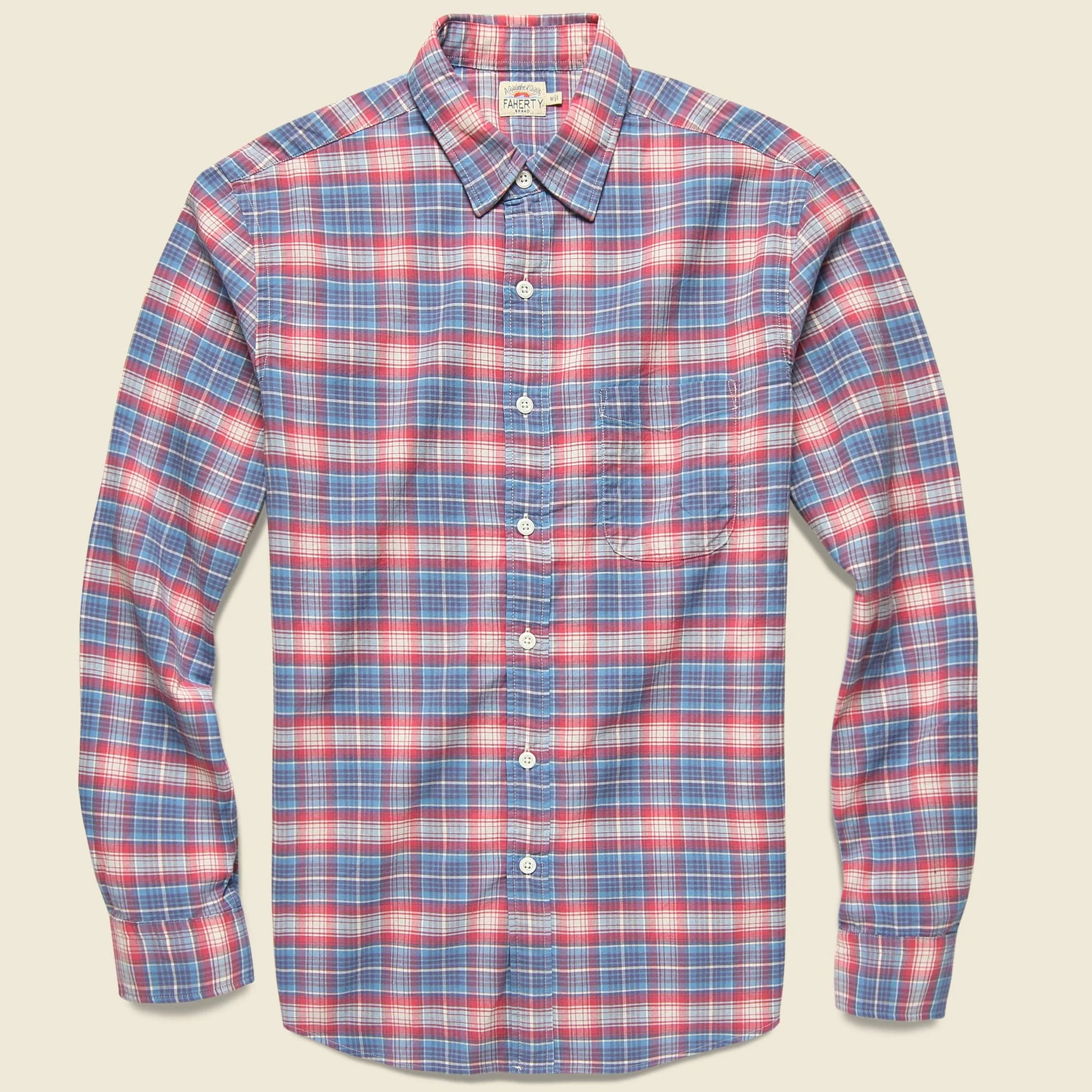 Ventura Shirt - Red/White/Blue