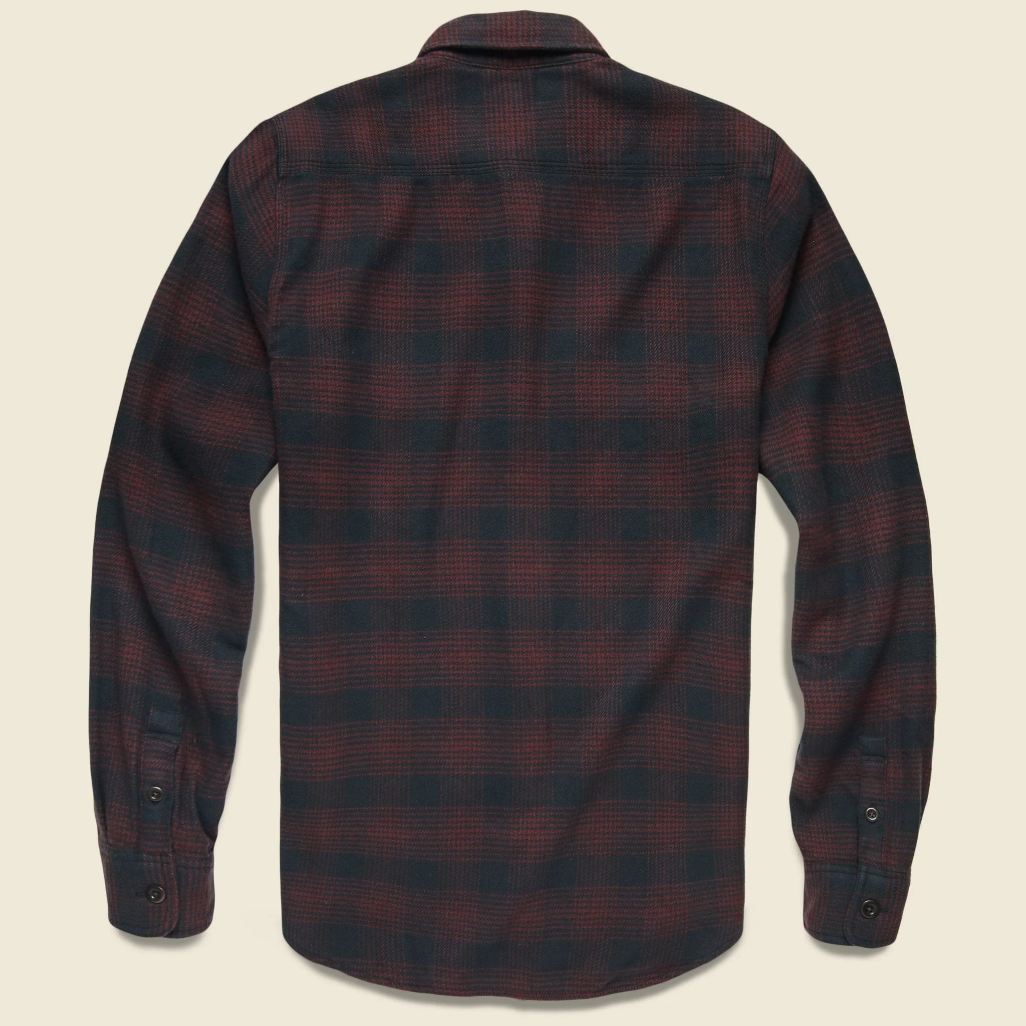 Vintage Twill Flannel - Burgundy Shadow - Image 2
