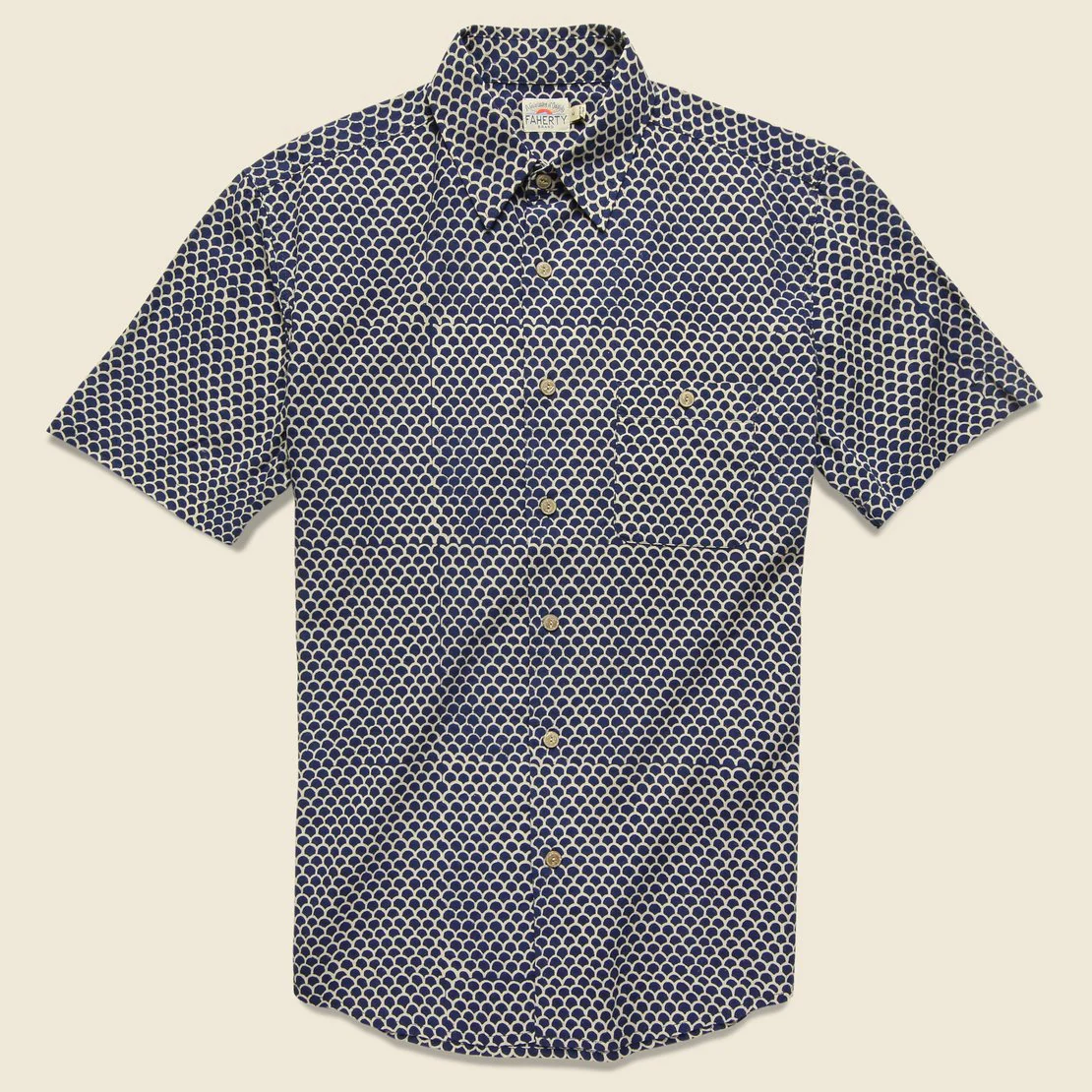 Coast Shirt - Fishscale Batik