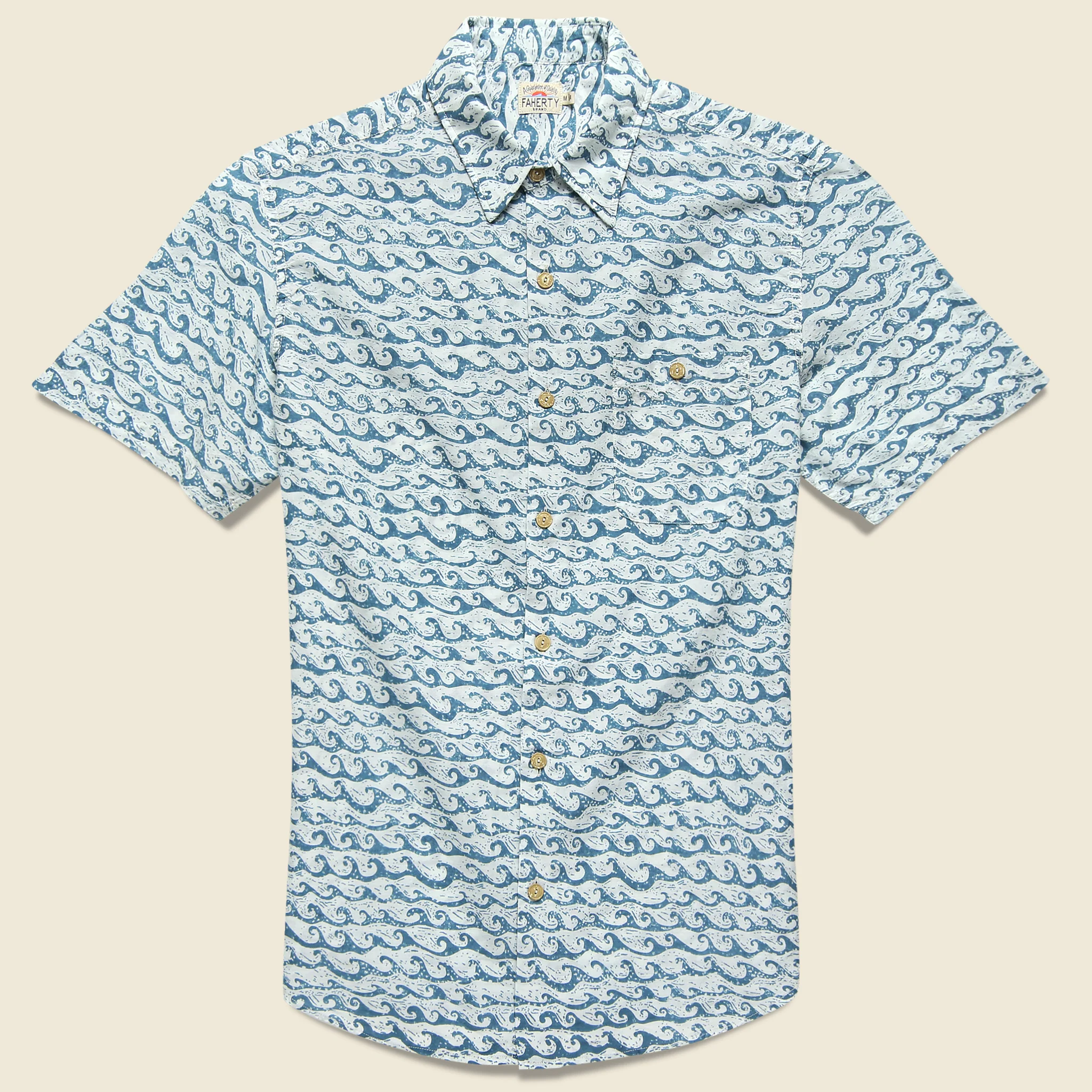 Coast Shirt - Wave Print