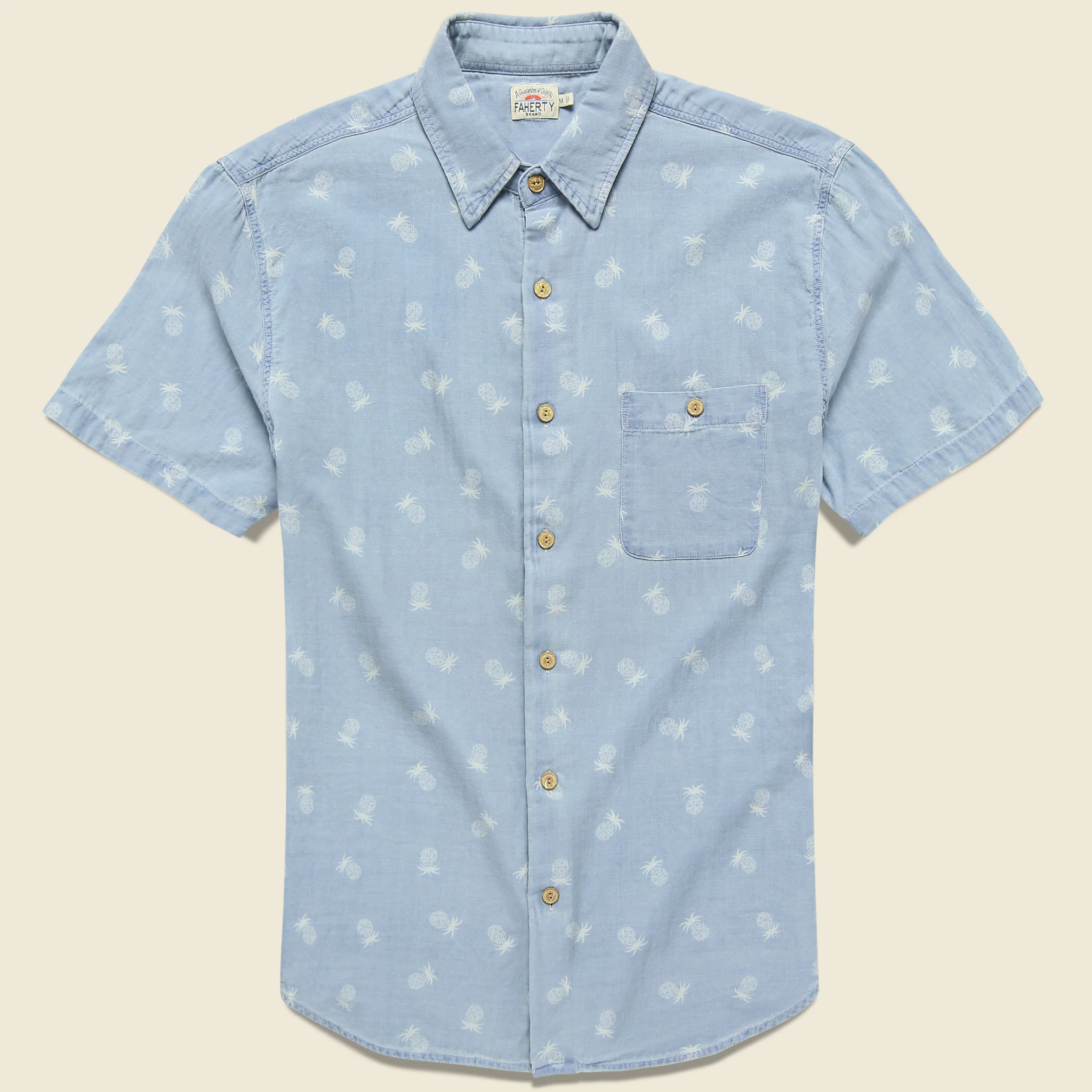 Coast Shirt - Pineapple Print