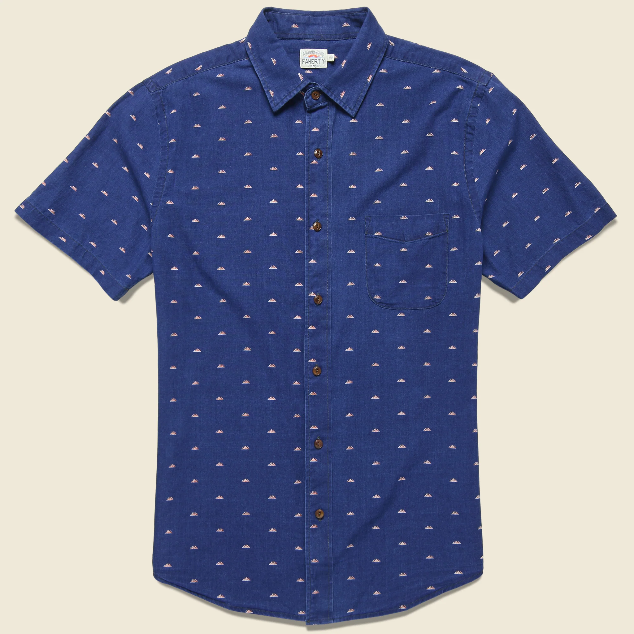 Coast Shirt - Sunset Indigo