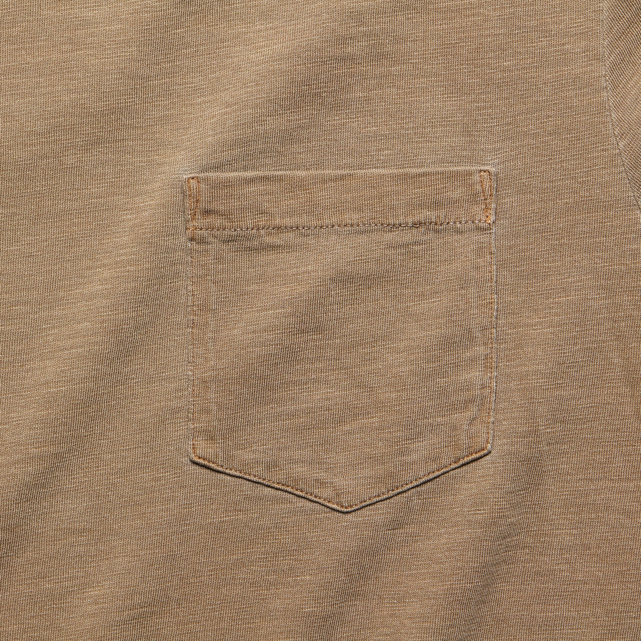 Garment Dyed Pocket Tee - Henna - Image 2