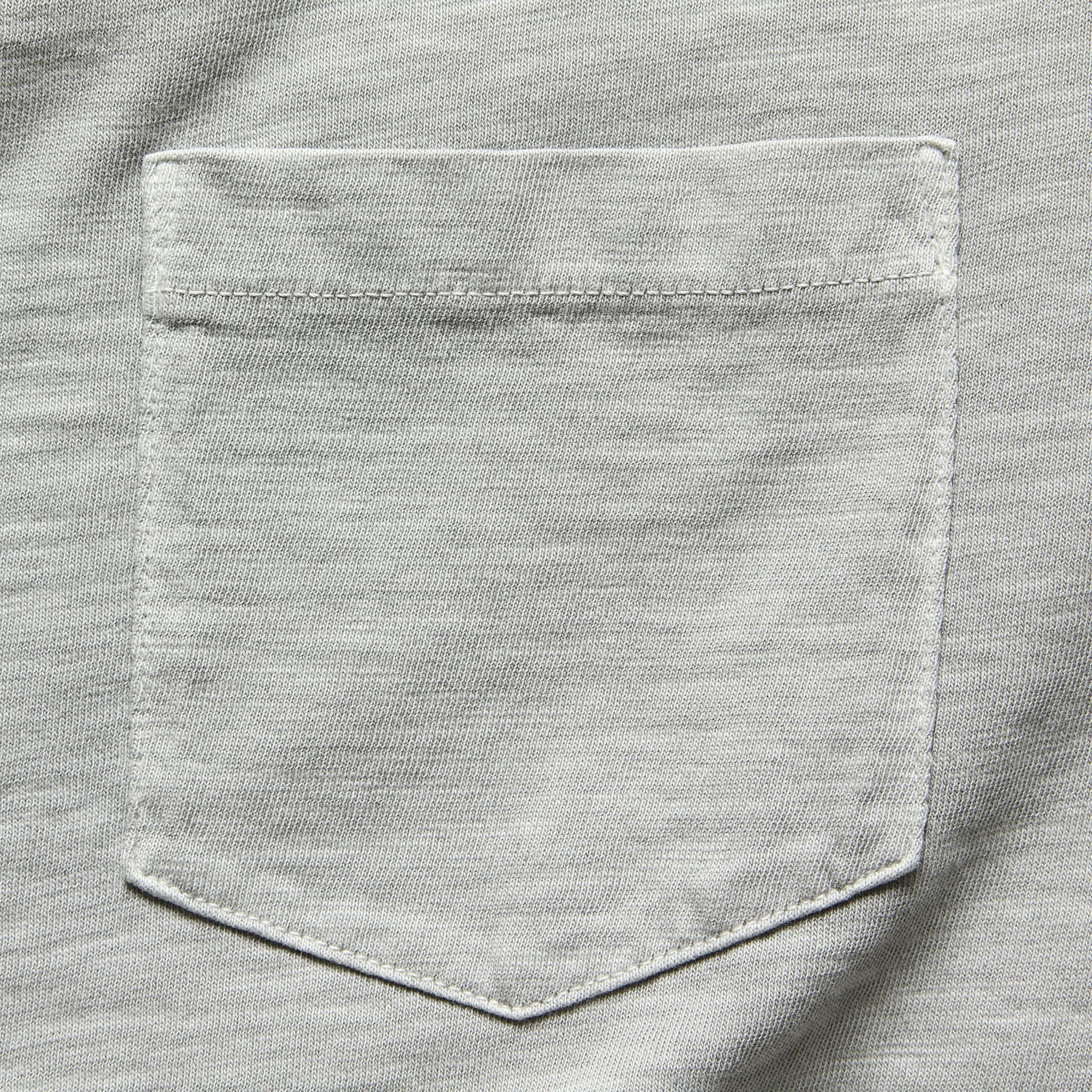 Garment Dye Pocket Tee - Ice Grey - Image 2