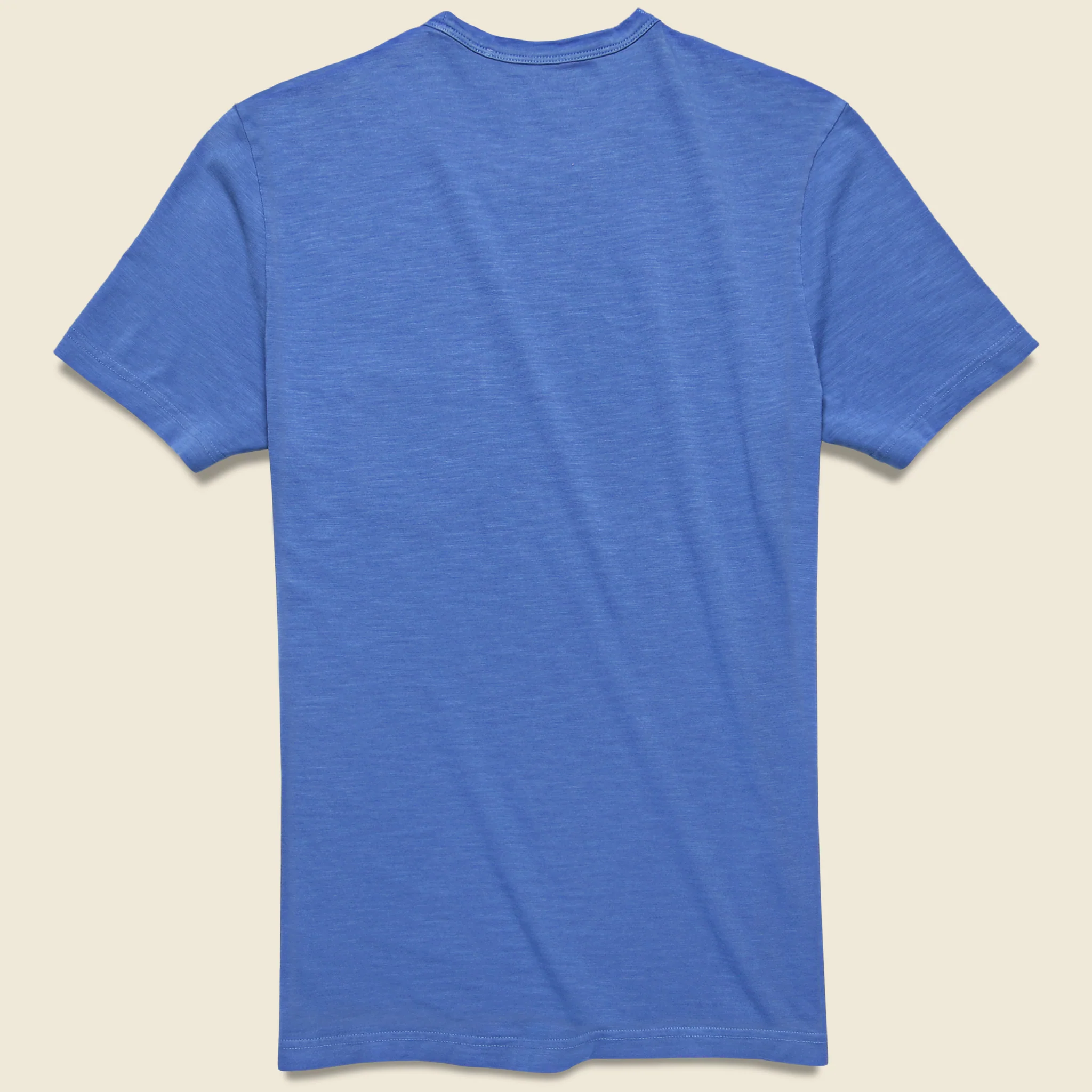 Garment Dyed Pocket Tee - Cobalt - Image 2