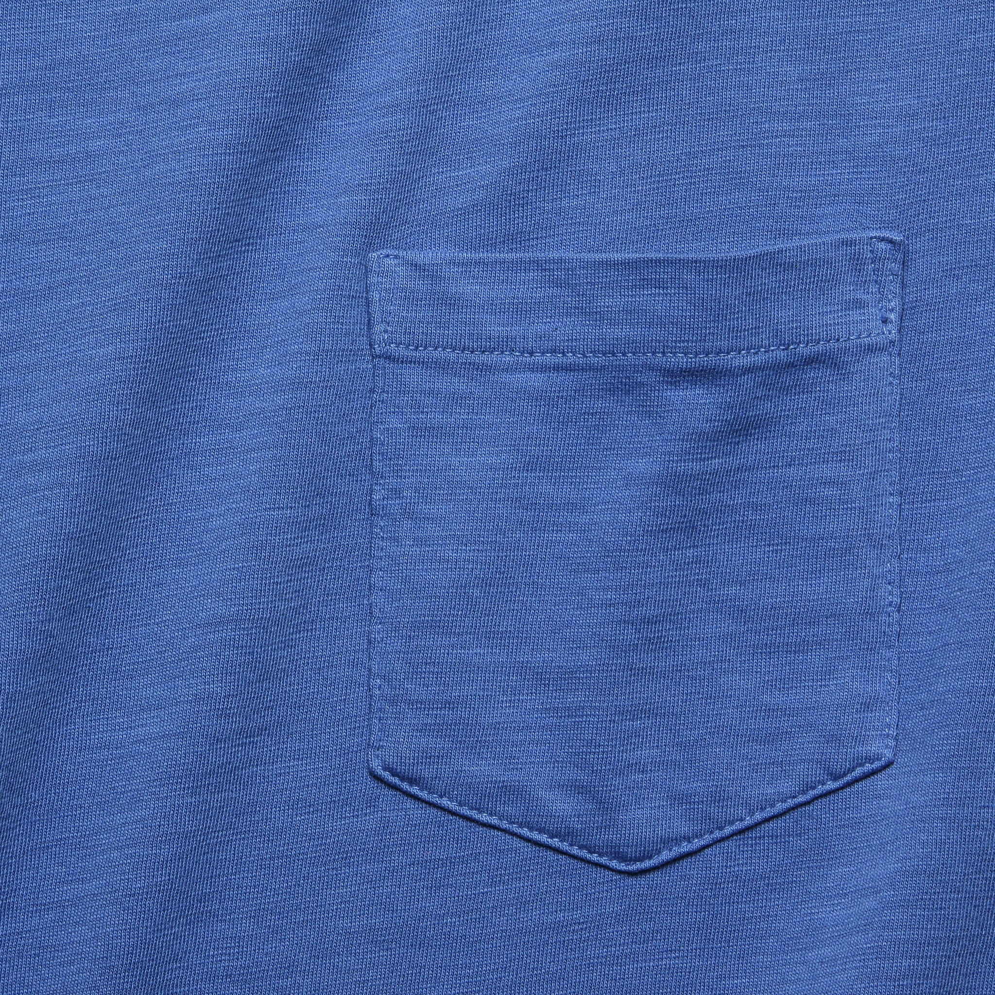 Garment Dyed Pocket Tee - Cobalt - Image 3