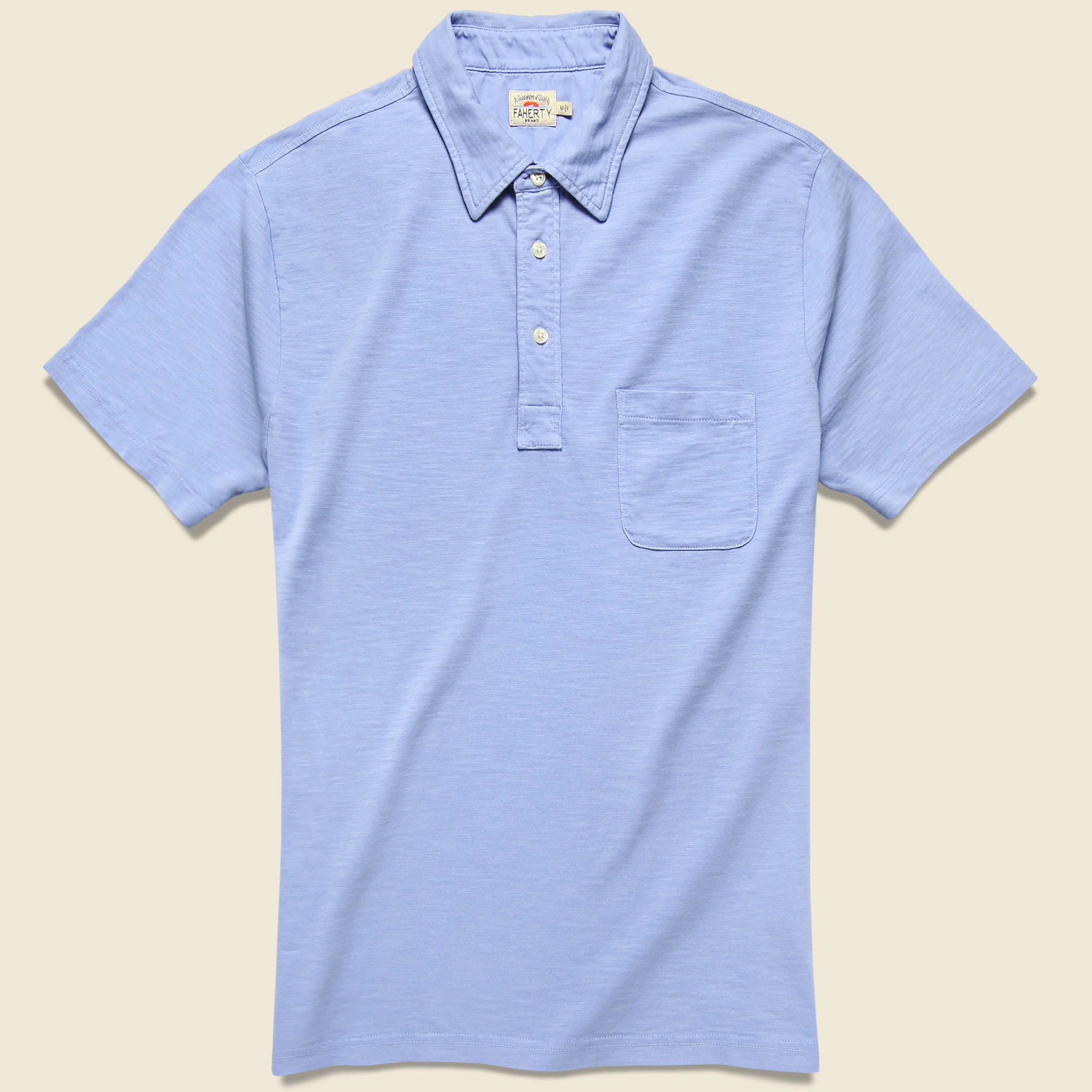 Faherty - S/S Garment Dyed Polo, SS19