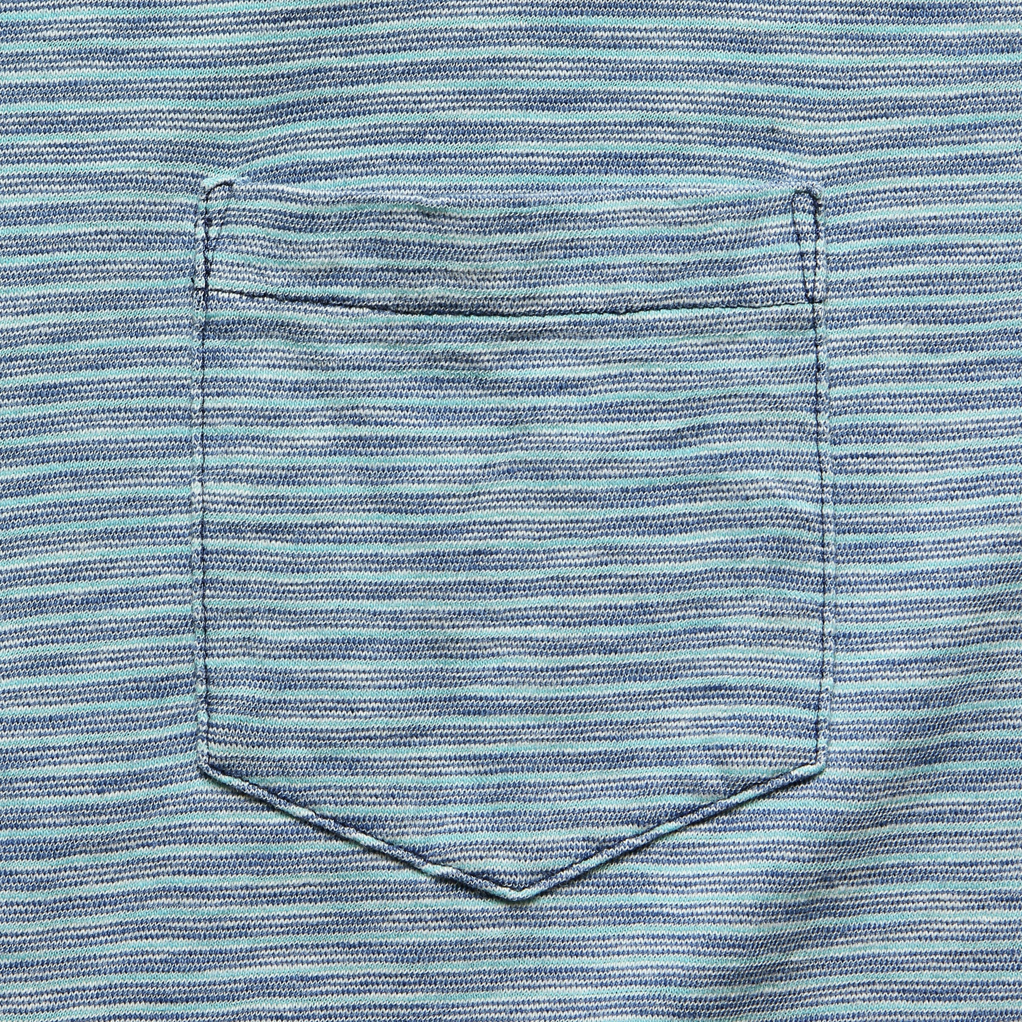 Indigo Pocket Tee - Tidal - Image 2