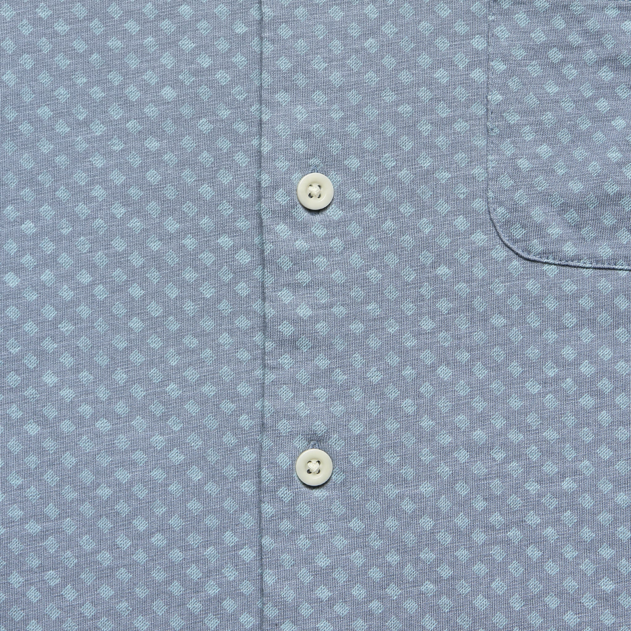 Knit Coast Shirt - Striped Diamond Print - Image 3
