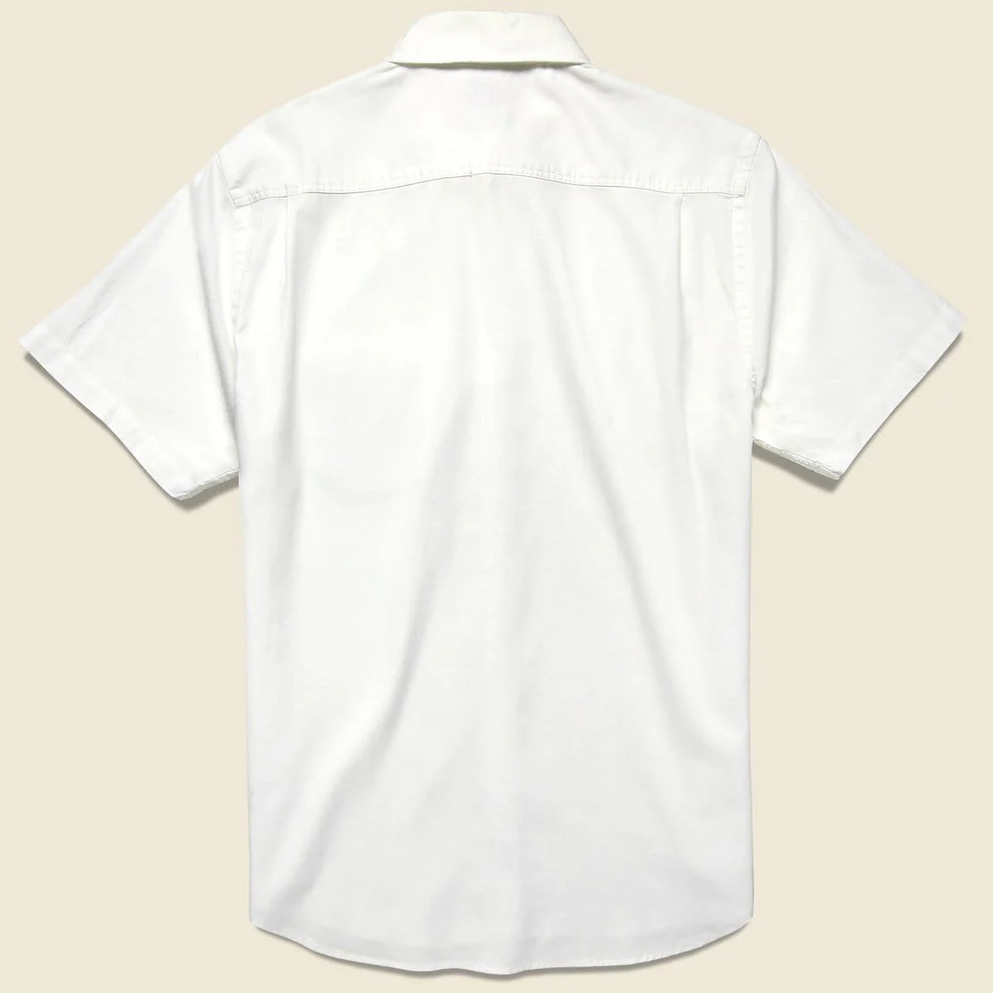 Stretch Oxford Shirt - White - Image 2