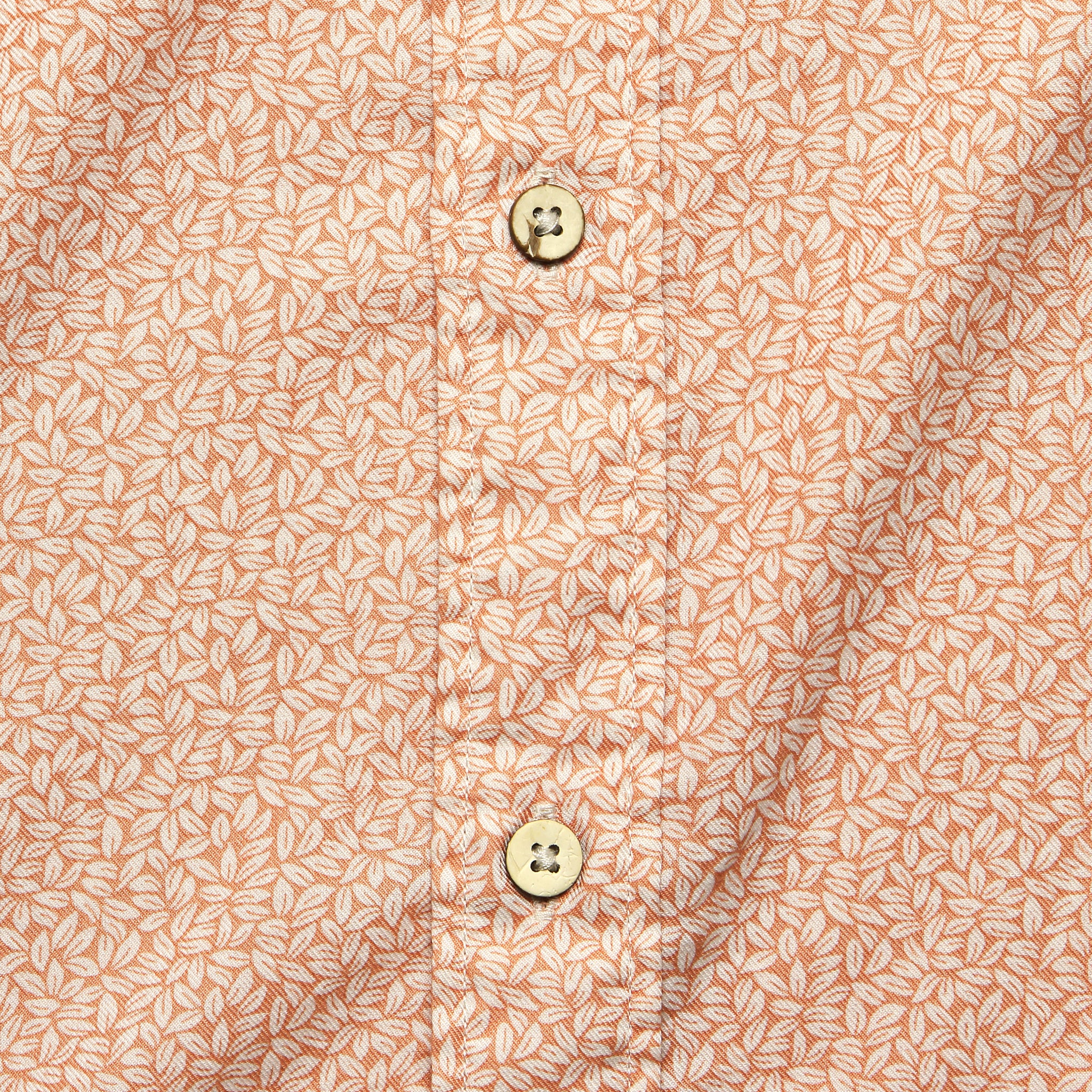 Playa Shirt - Faded Clay Leaf Print - Image 3