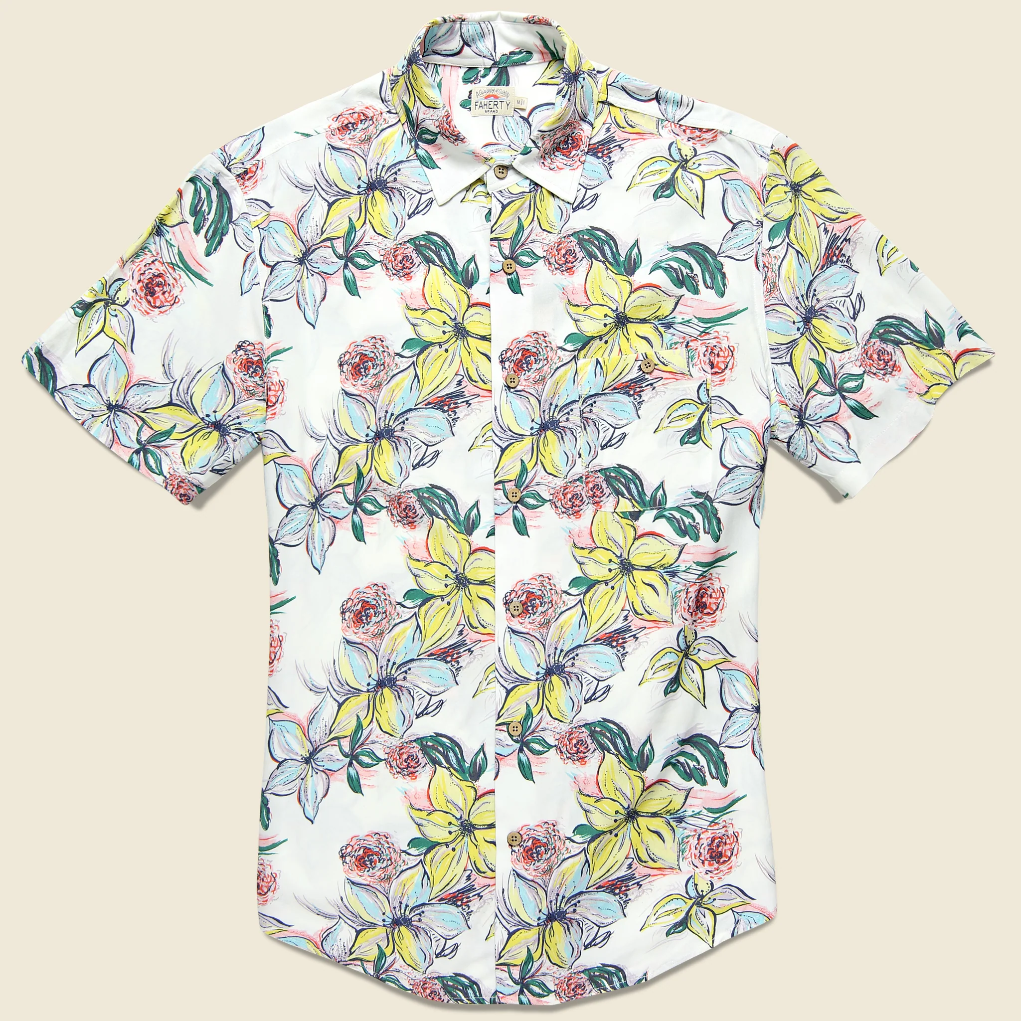 Rayon Hawaiian Shirt - Tropical Dreams