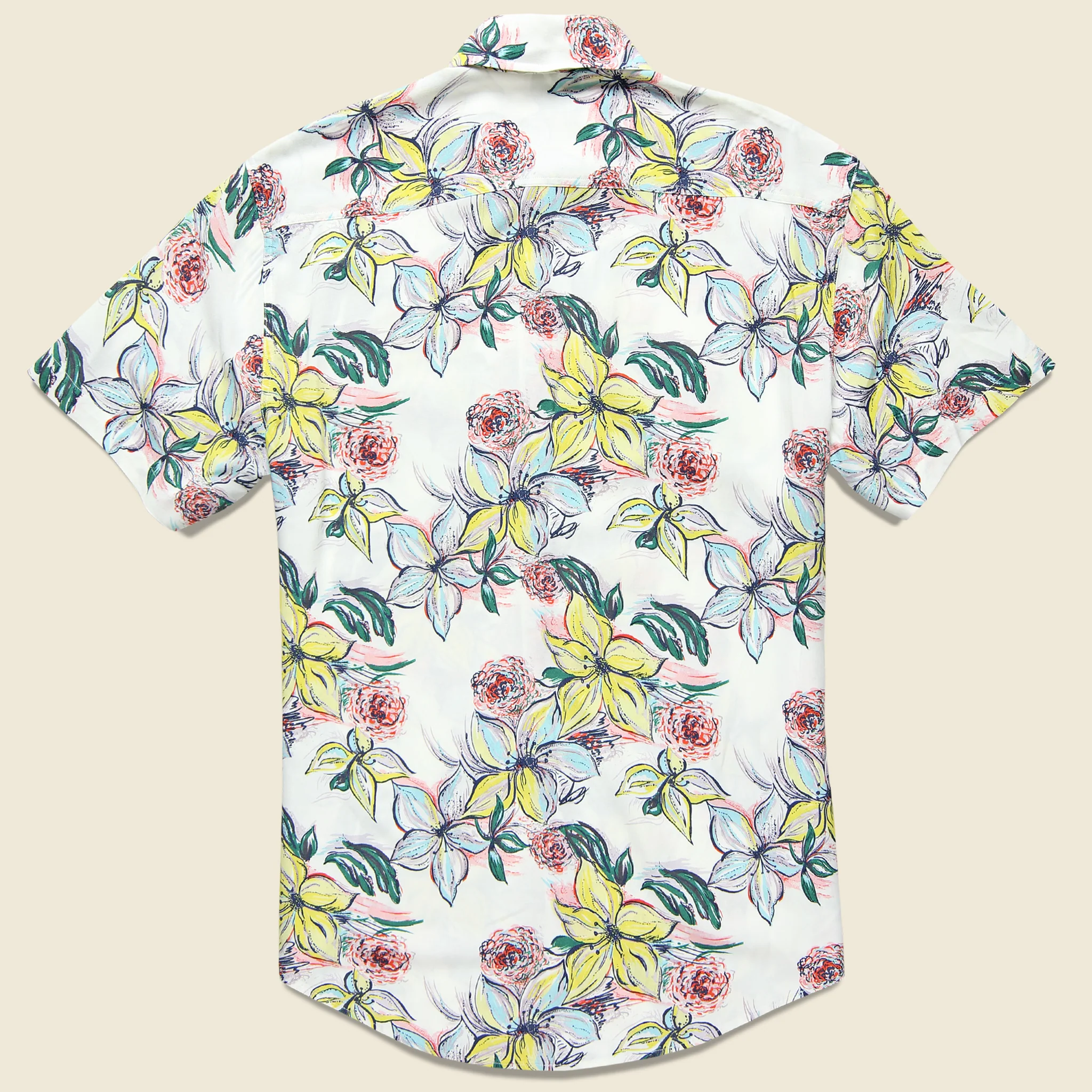 Rayon Hawaiian Shirt - Tropical Dreams - Image 2