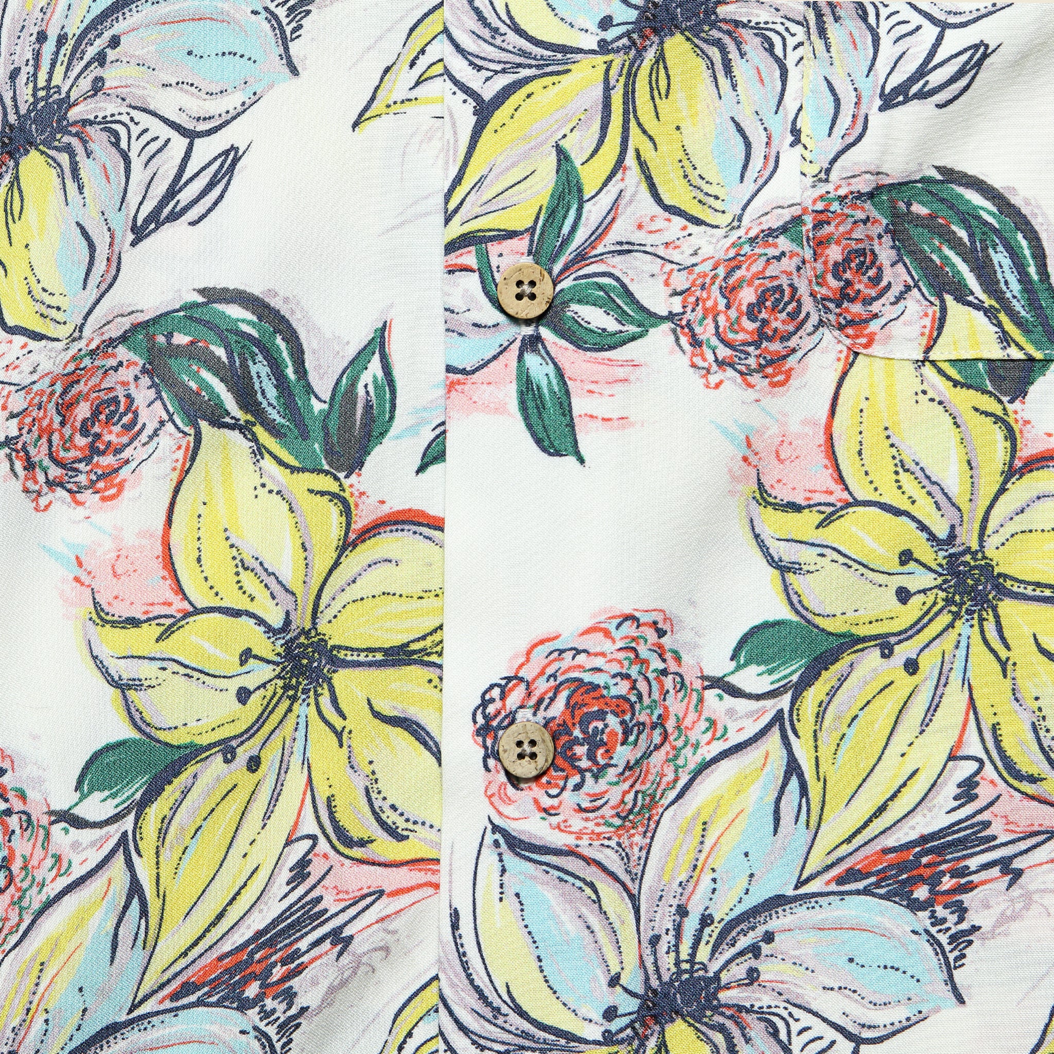 Rayon Hawaiian Shirt - Tropical Dreams - Image 3
