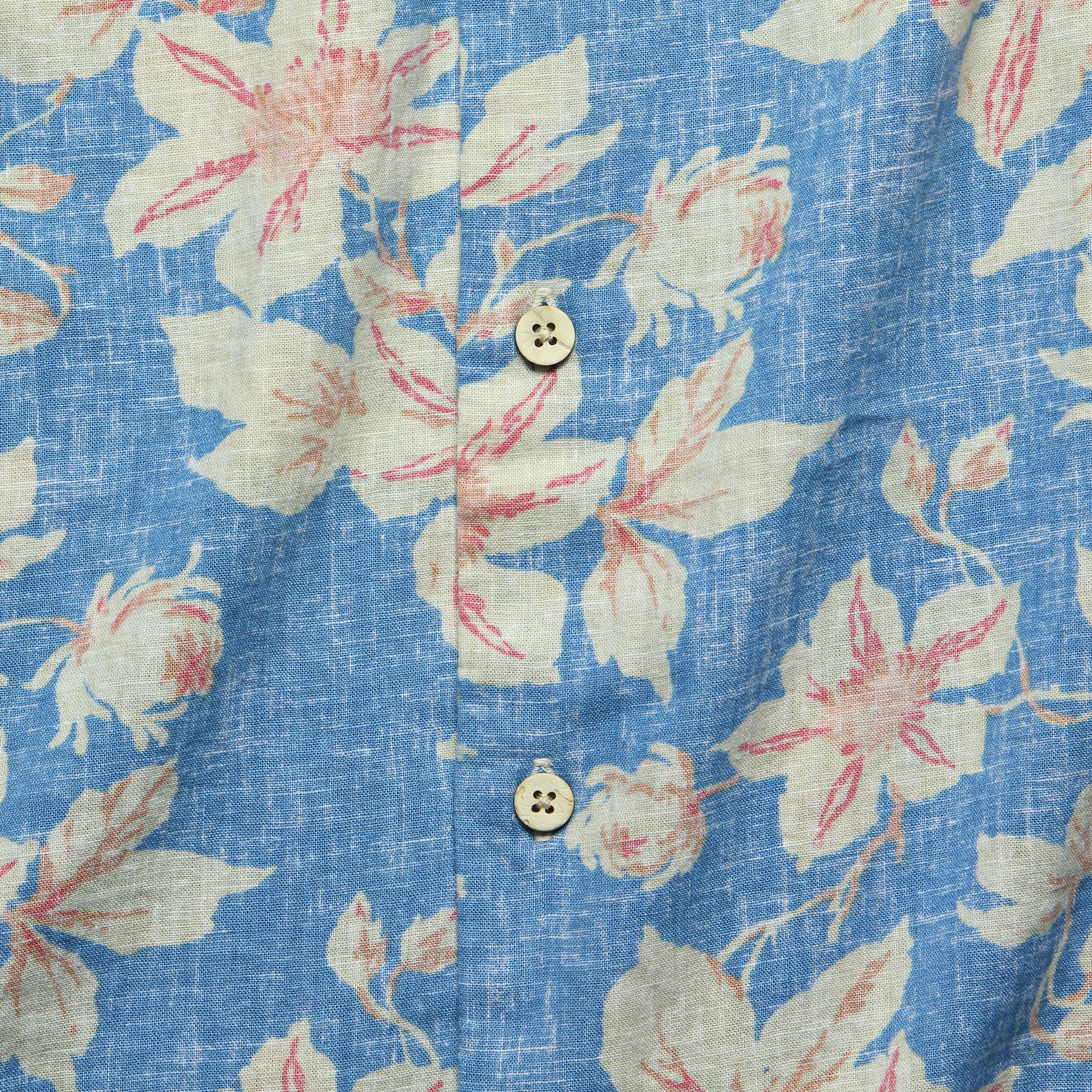 Faherty - S/S Reversible Print Coast Shirt, SS19 - Image 3