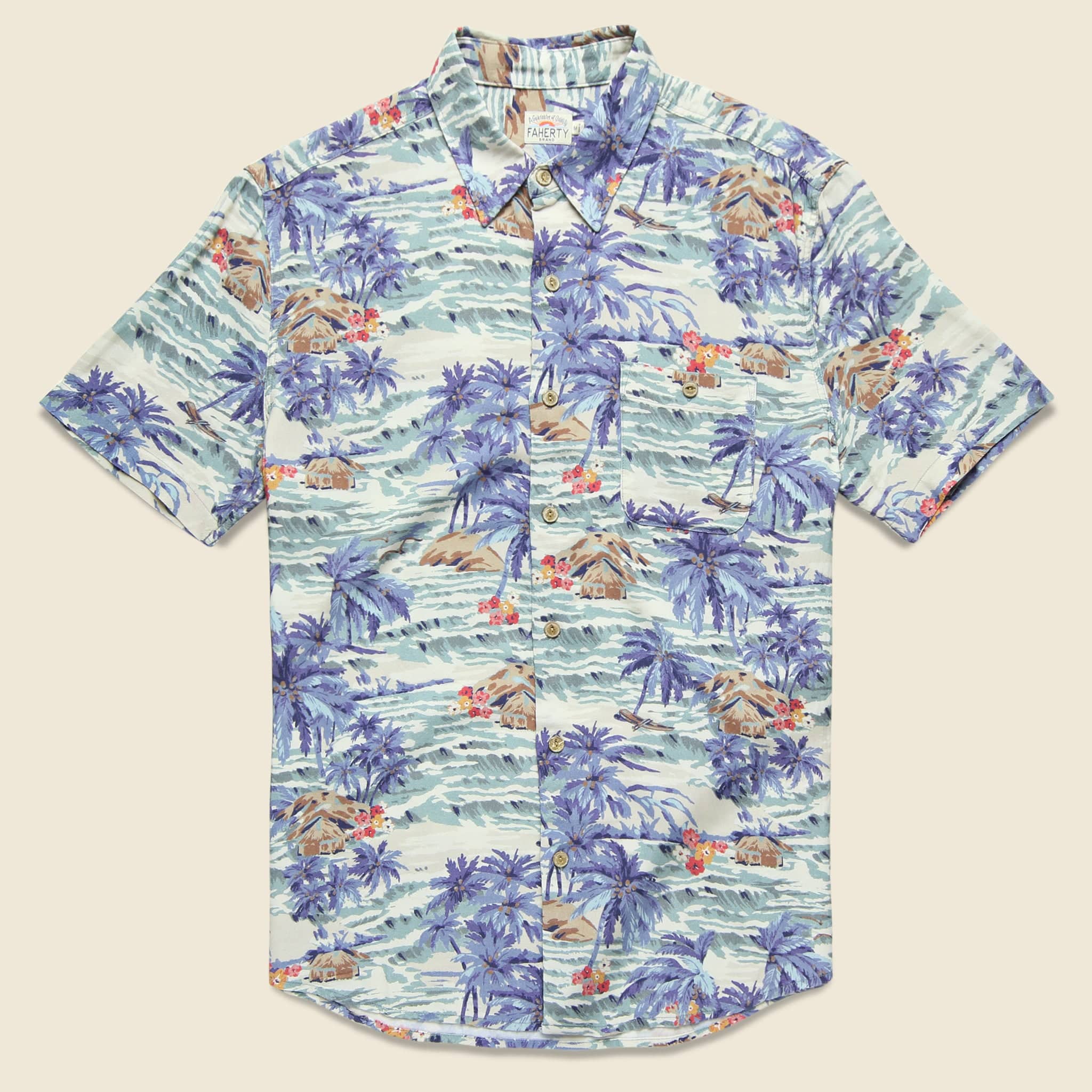 Tahitian Dreams Hawaiian Shirt - Multi
