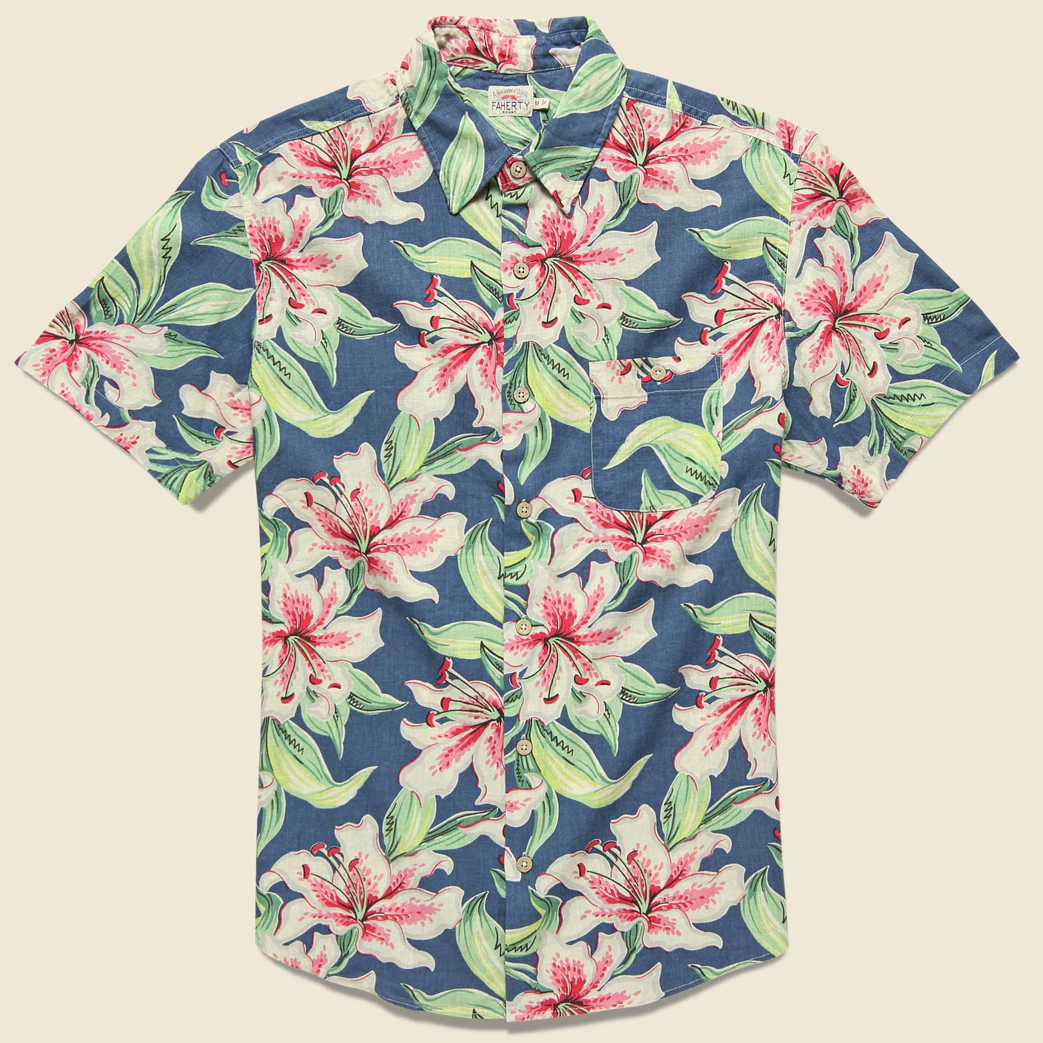 Tropical Atoll Shirt - Hibiscus Hawaiian