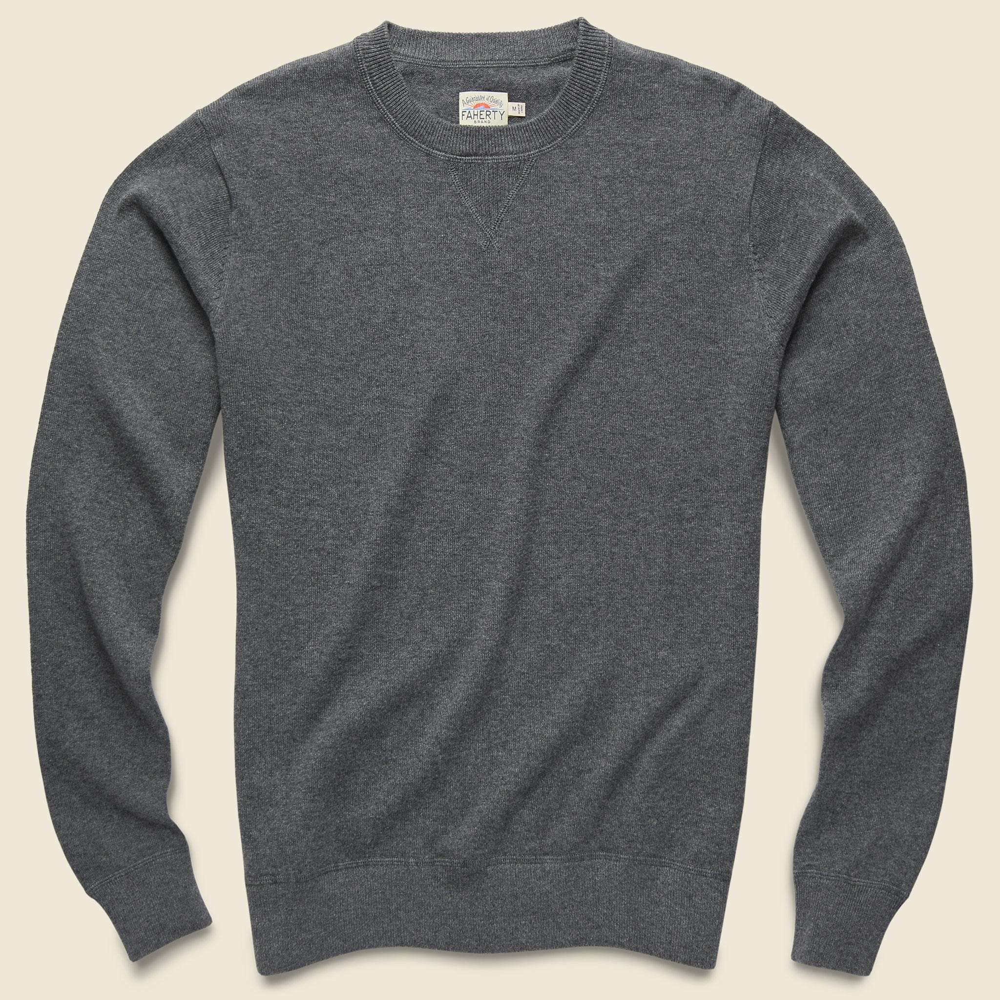 Sconset Crew Sweater - Ash Heather