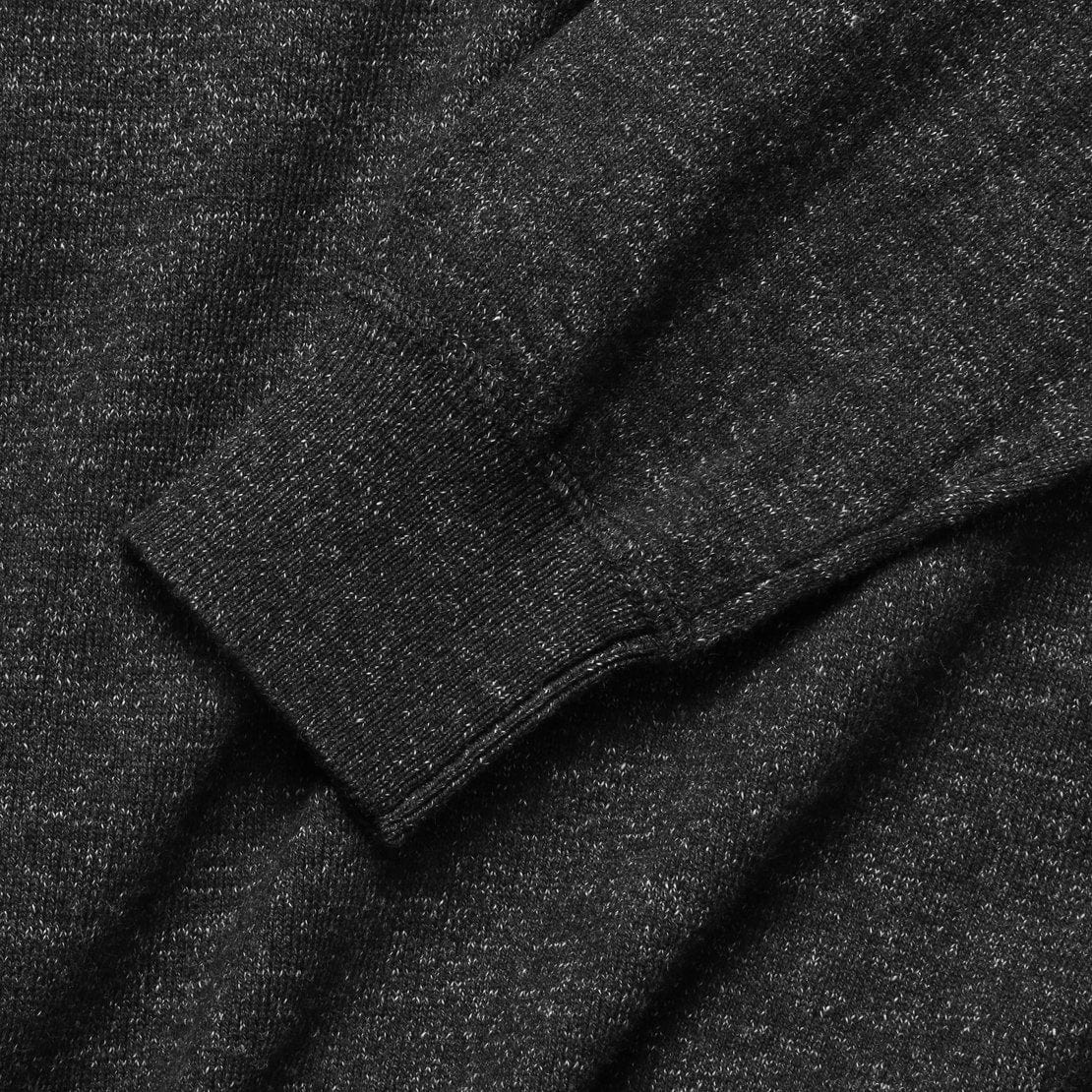 Sconset Crew Sweater - Black Heather - Image 2