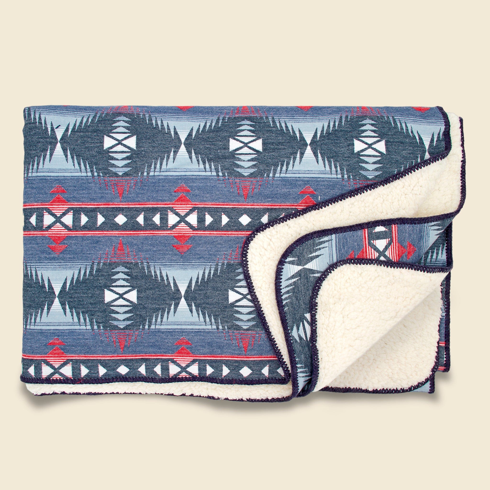 Sherpa Blanket - Midnight Jewel - Image 2