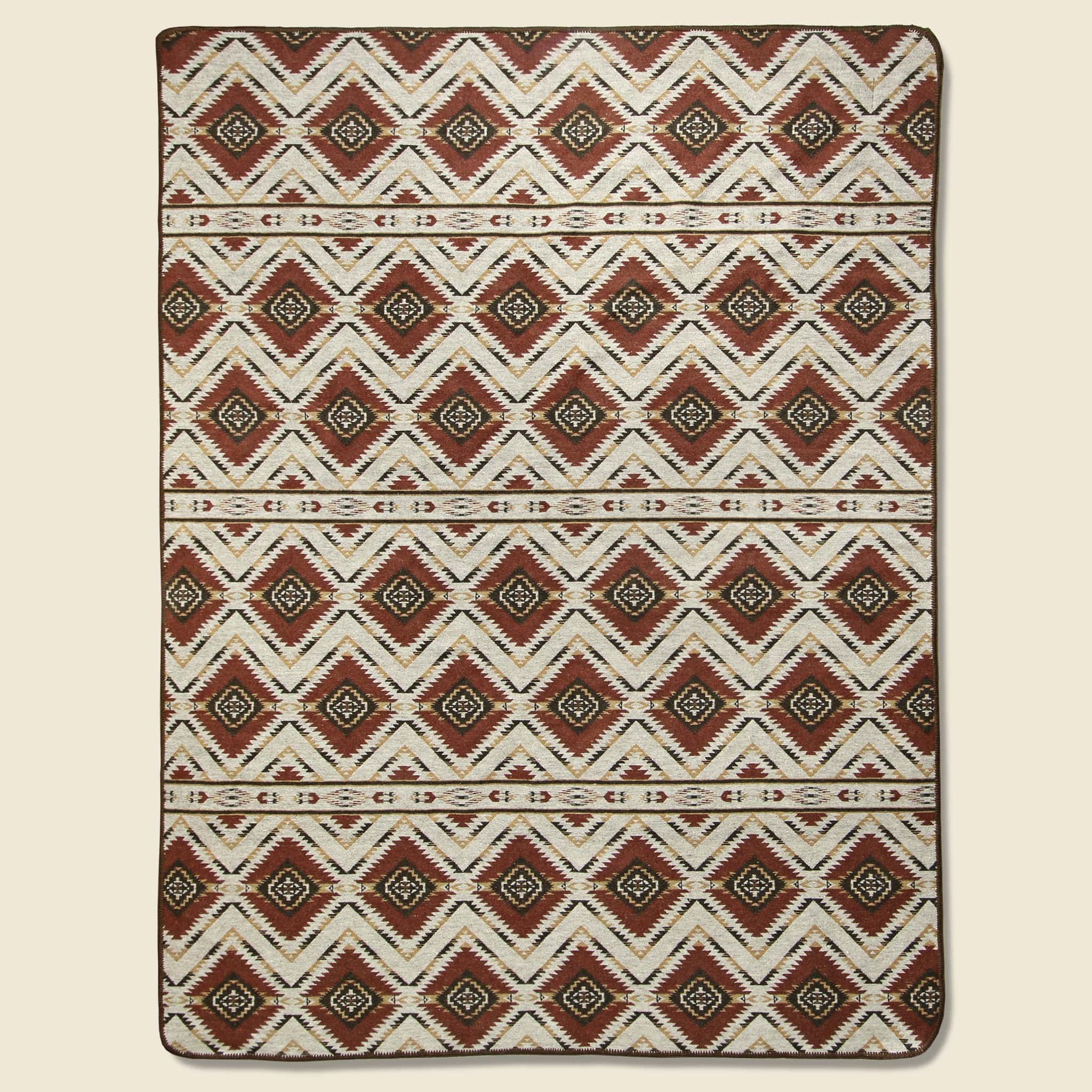 Sierra Sherpa Blanket - Hill Country Brown
