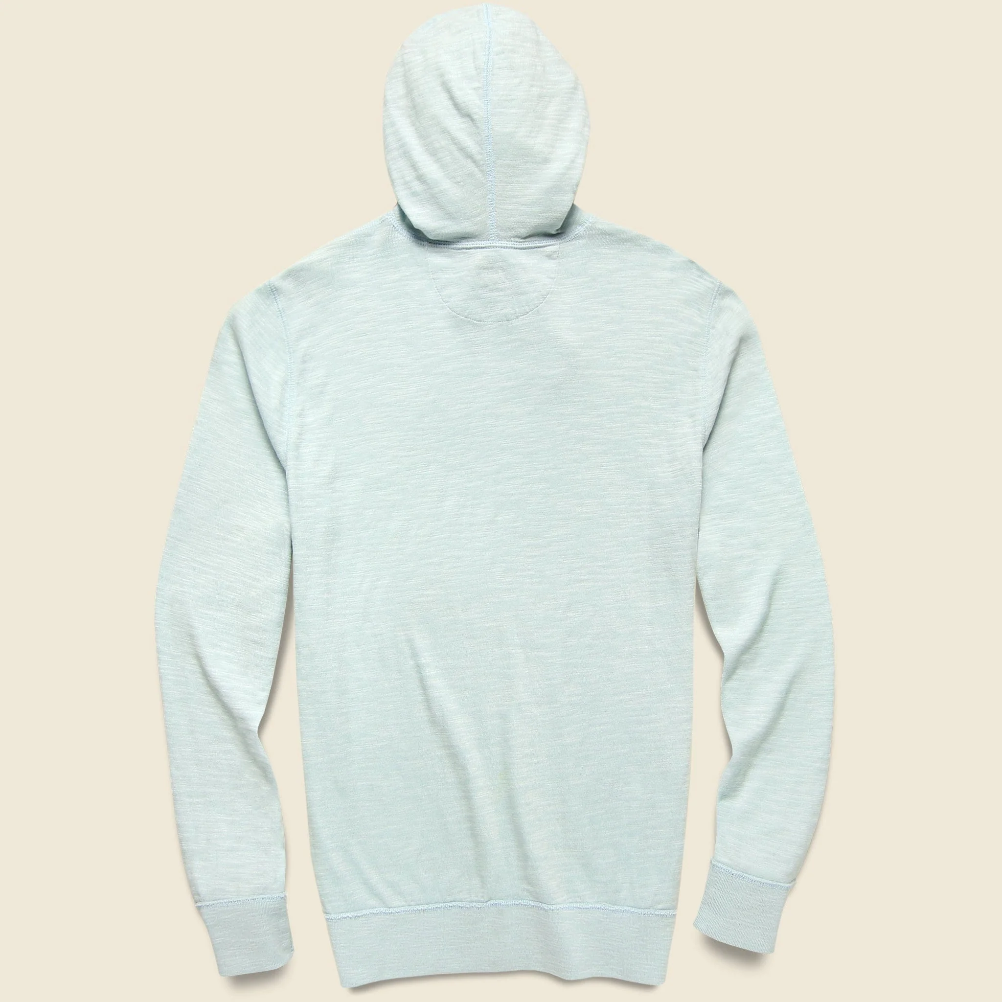 Slub Cotton Hoodie - Sky - Image 3