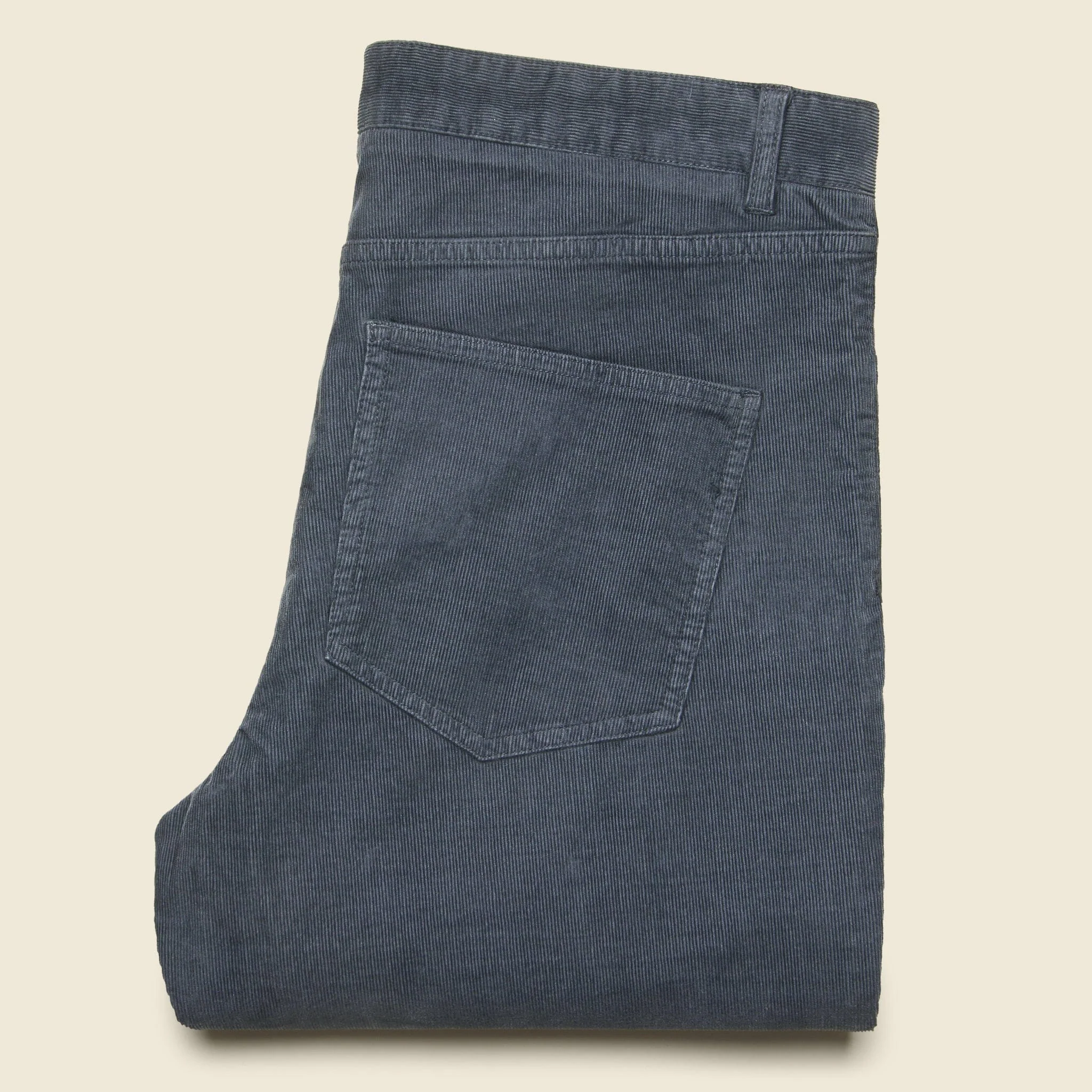 Stretch Corduroy Pant - Navy - Image 3