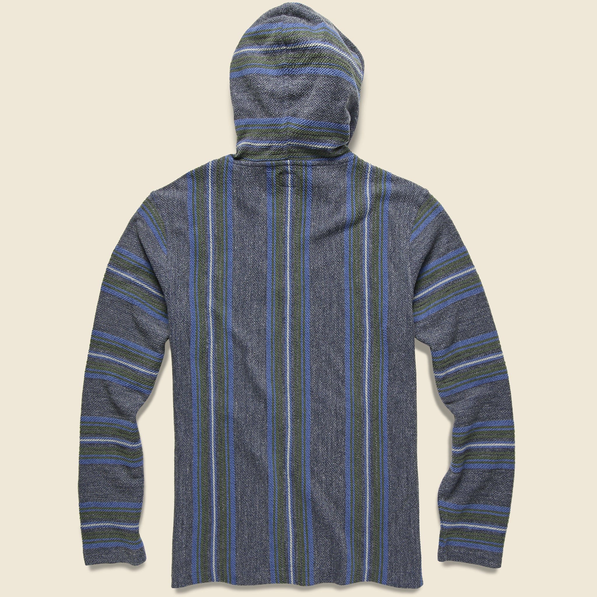 Terry Baja Poncho - Tidepool Serape - Image 2