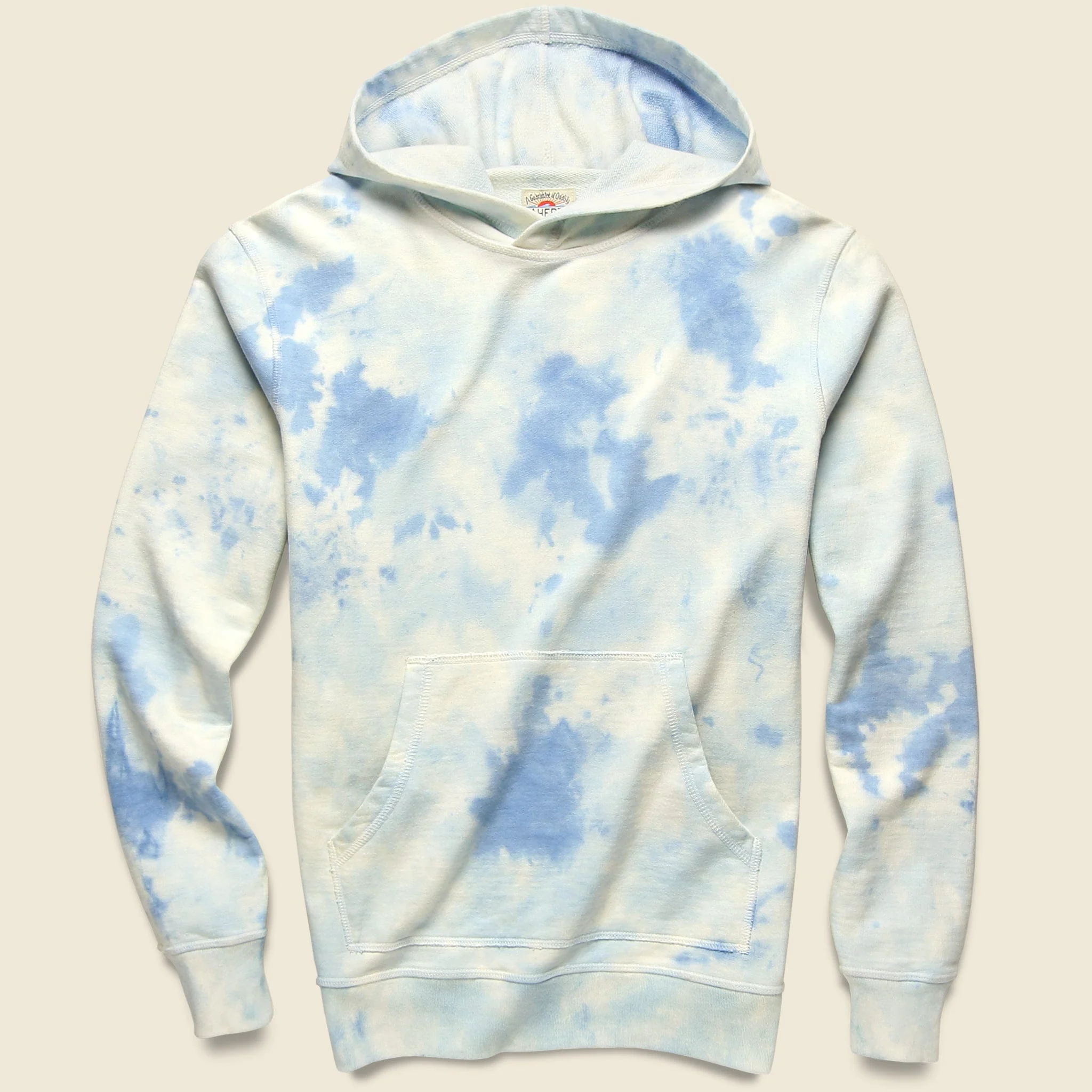 Tie-Dye Hoodie - Pacific Mist