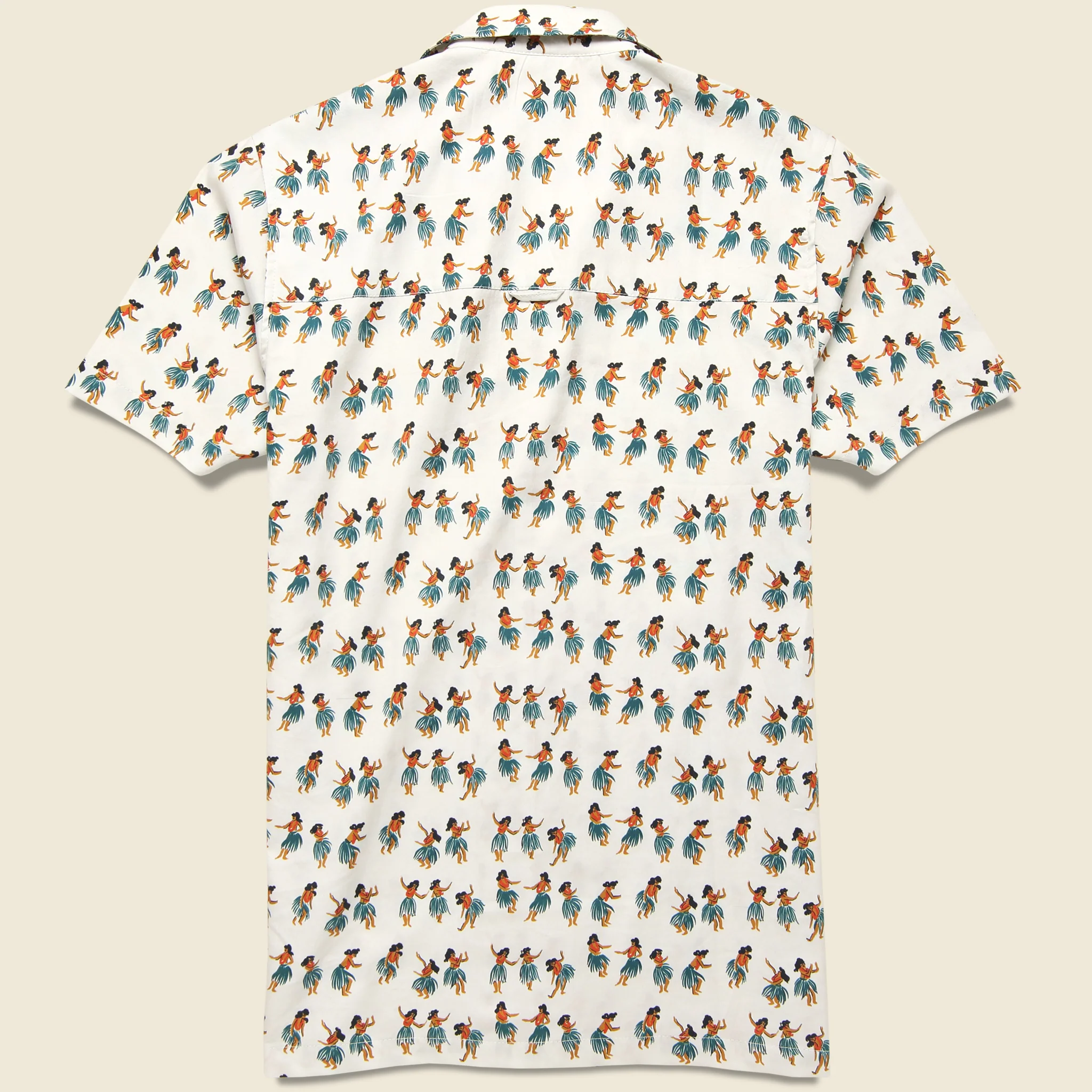 Hula Dance Stachio Shirt - White - Image 2