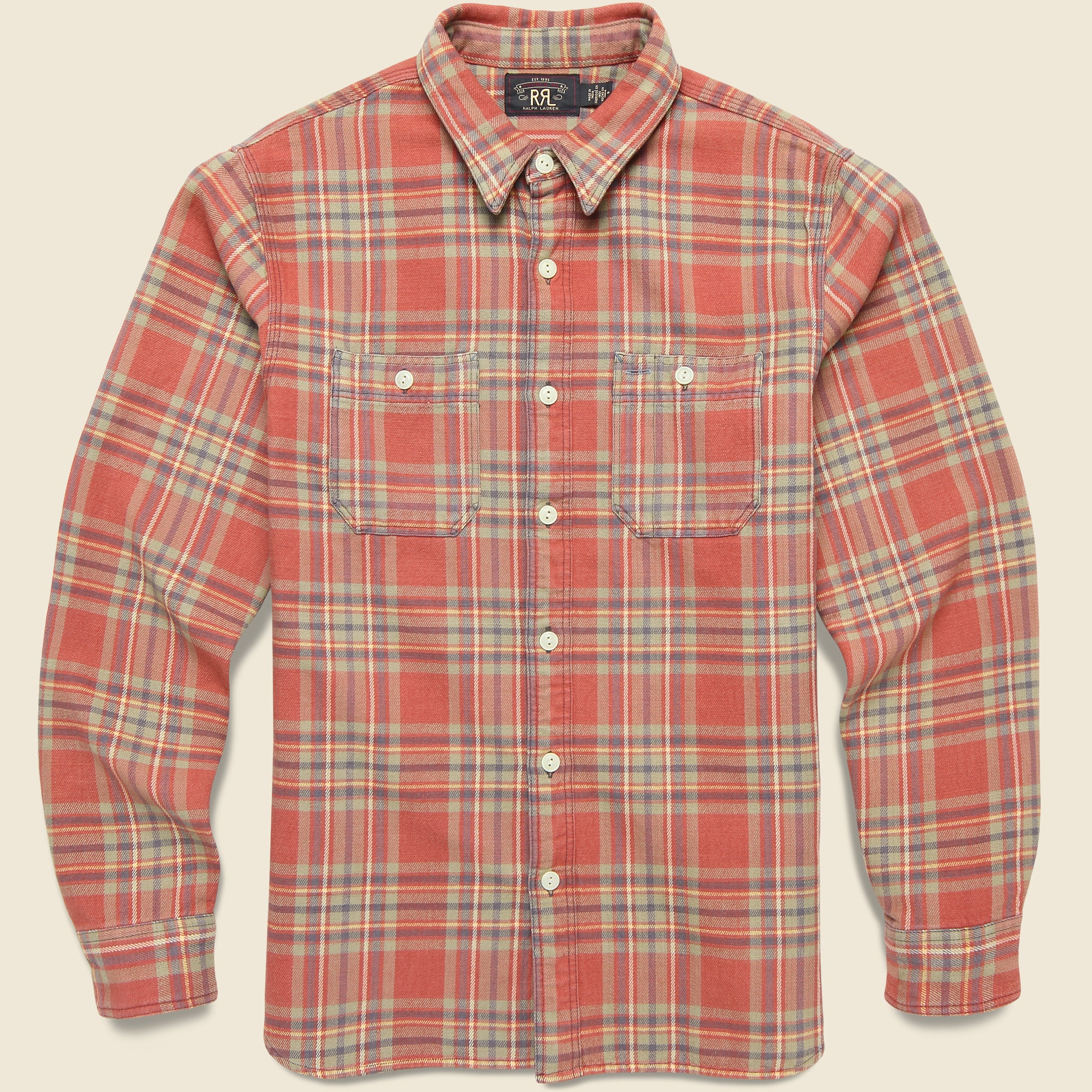 Farrell Workshirt - Red